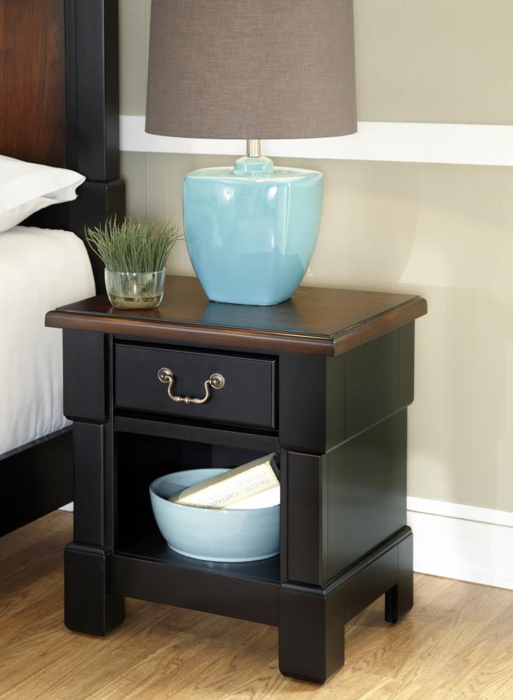 Homestyles Aspen Cherry Queen Bed, Headboard And Footboard