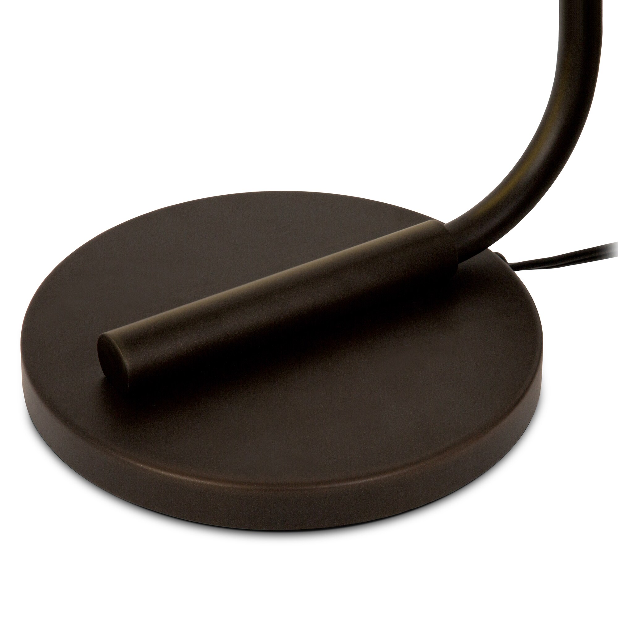 Sleek Industrial Elegance Bronze Floor Lamp with Polished Copper Shade