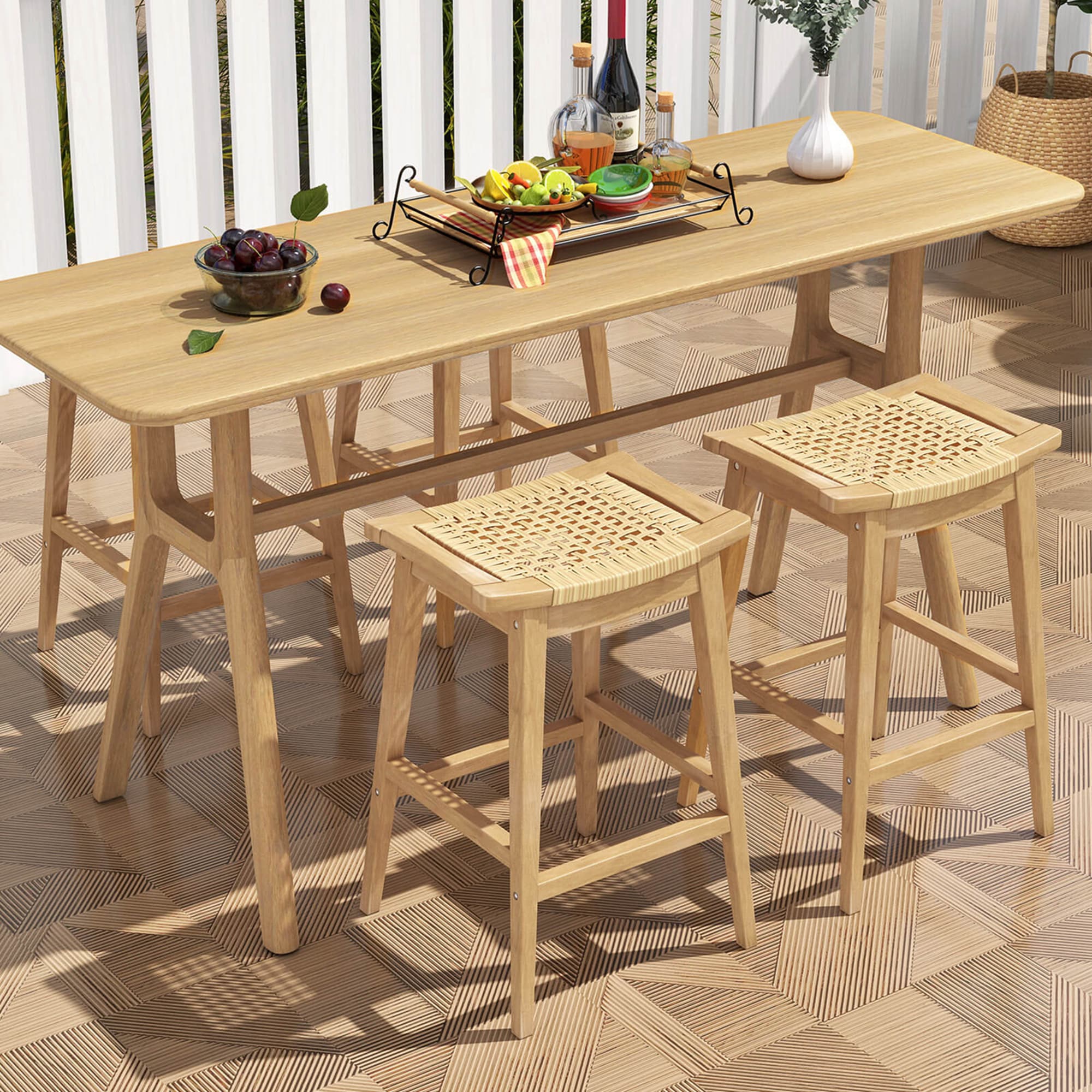 Costway HCST03773 stools - View #6