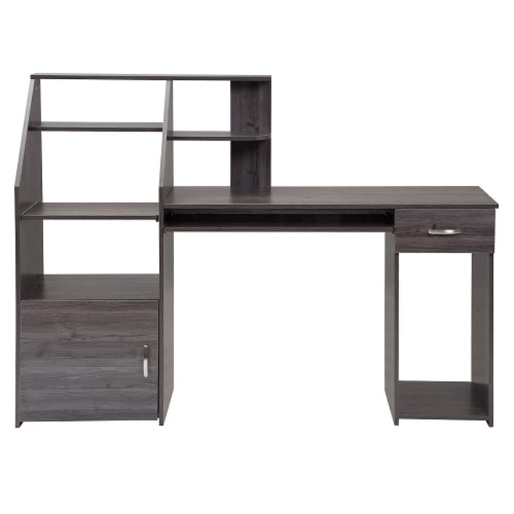 CASAINC LY-WF6907AAE Multi-functions computer desk 18.1-in Gray Modern/Contemporary Computer Desk