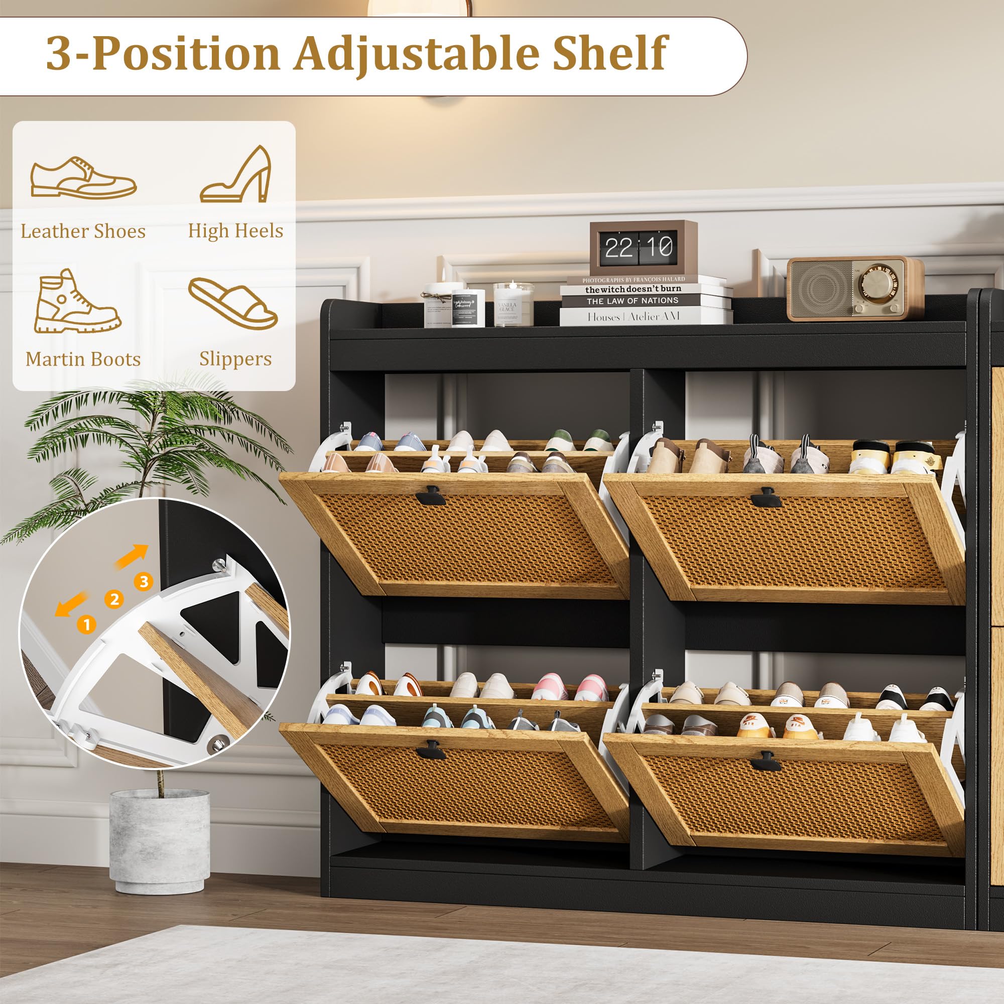 GarveeLife LEEW-PLS-33AC9MBP Shoe-Racks - View #4