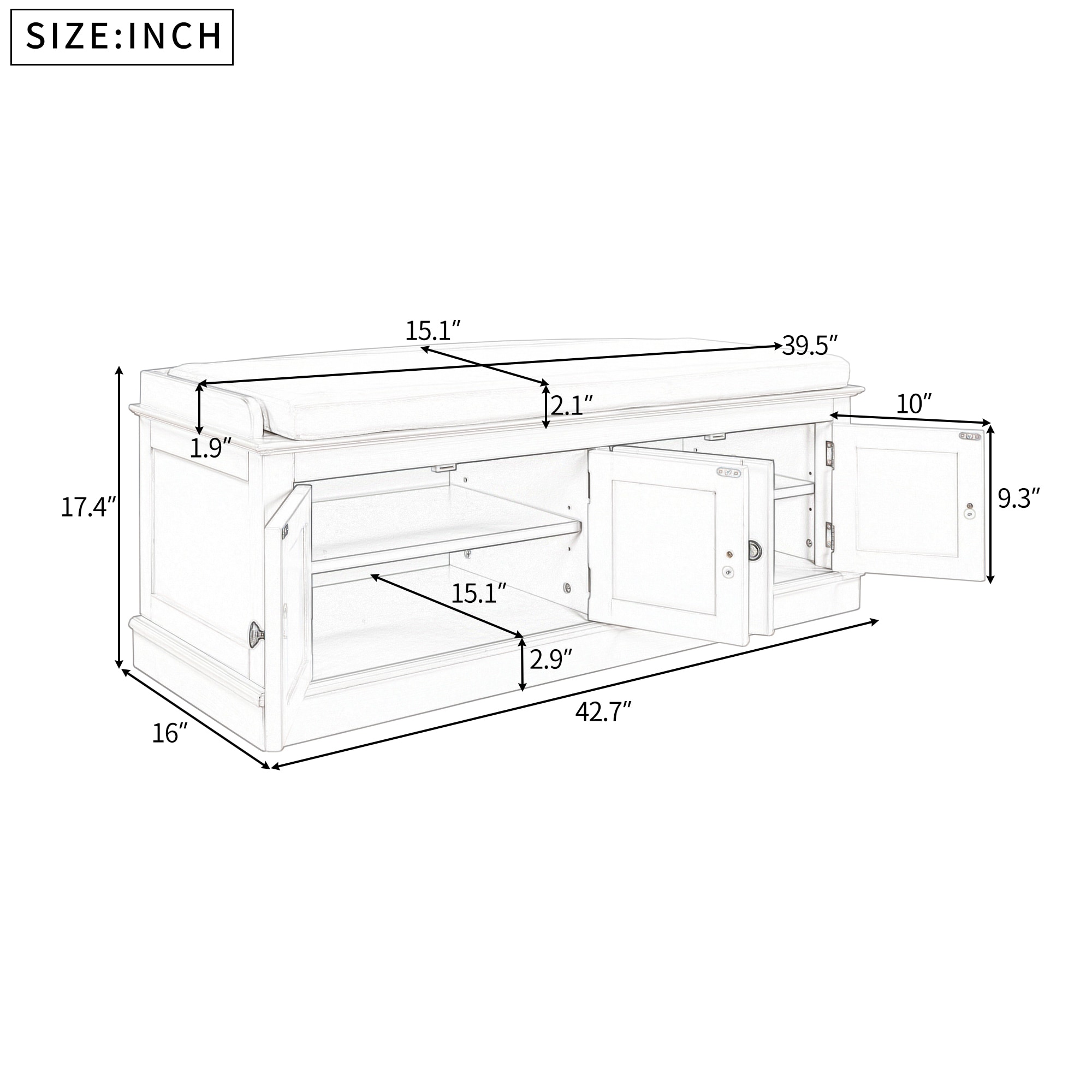Qualler BTM00227M bench - View #9