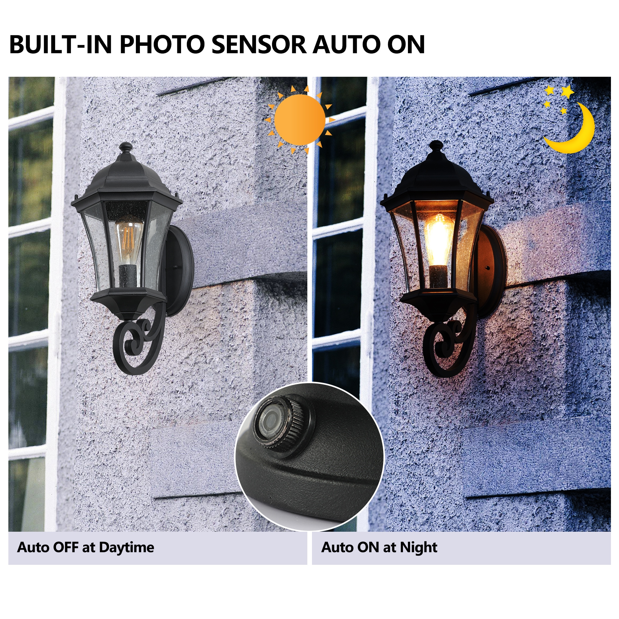Forclover WYL3-PK1706 Outdoor-Wall-Lighting - View #5