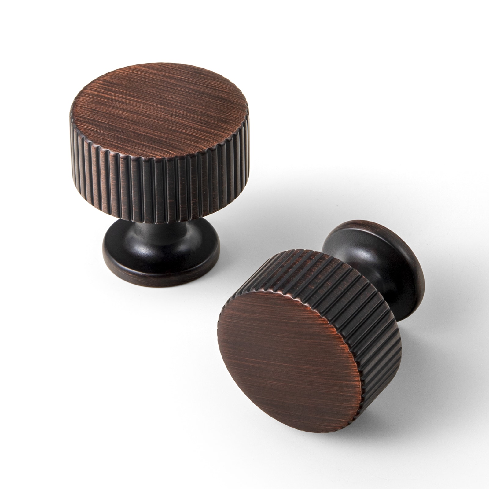 Miaokesen 9596ORB-DADAN 1-3/10-in Oil Rubbed Bronze Mushroom Classic Cabinet Knob 6 -Pack