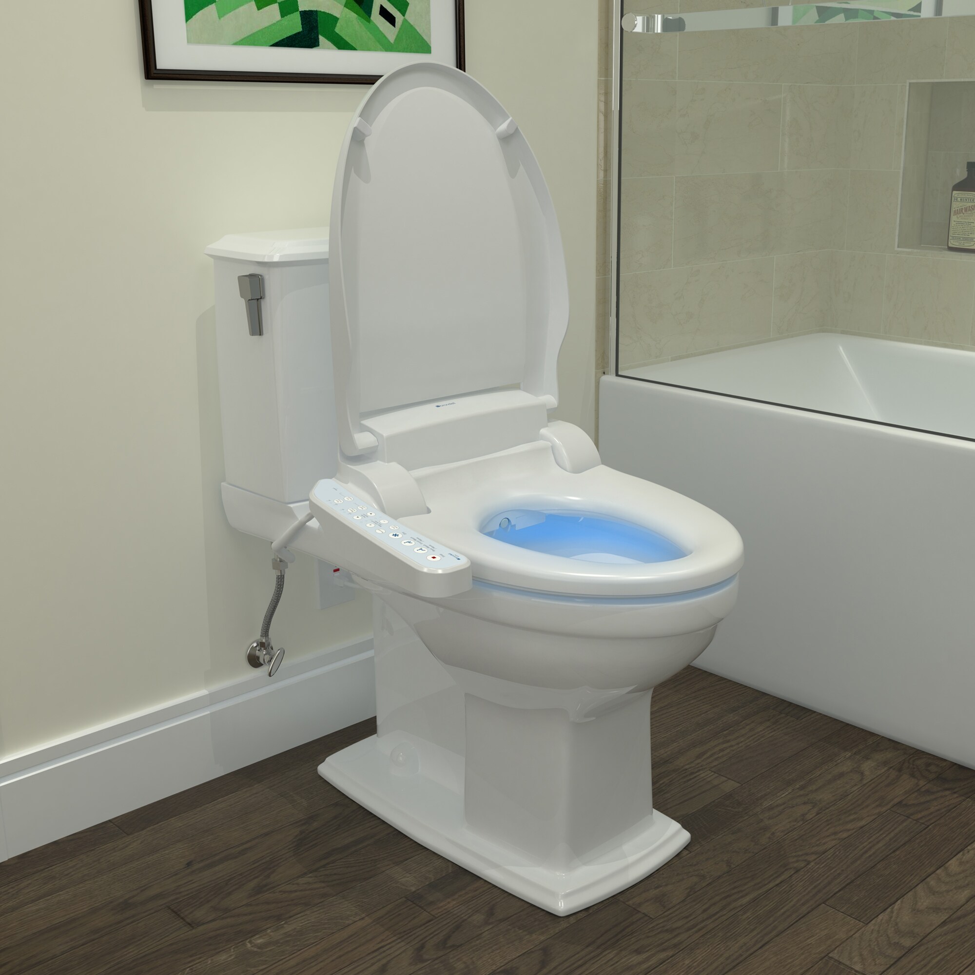 Brondell CL510-RW Bidet-Toilet-Seats - View #11