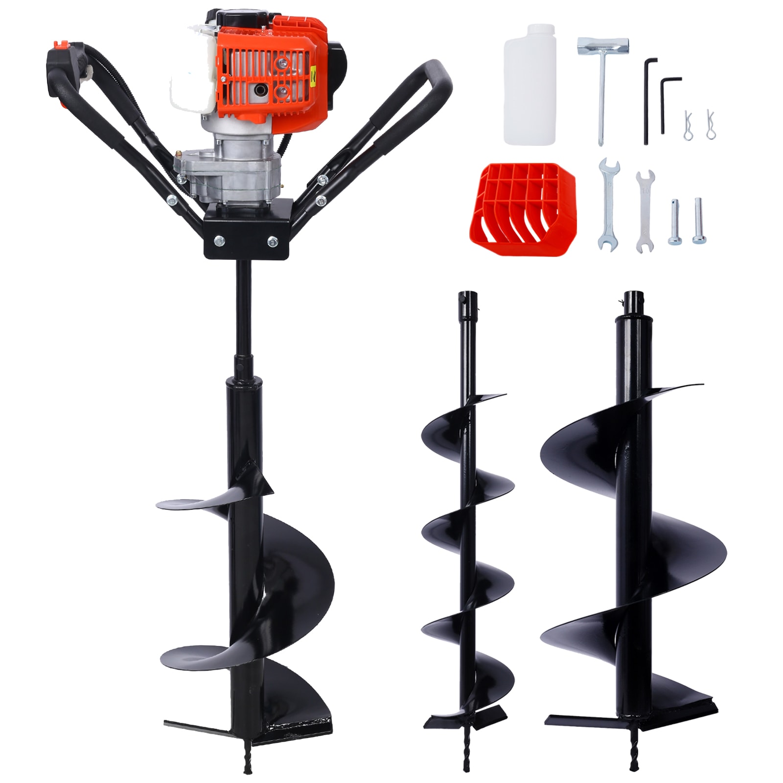 Siavonce XH00048 52-cc 1-man Auger Powerheads Auger Powerhead with 3/4-in Bit