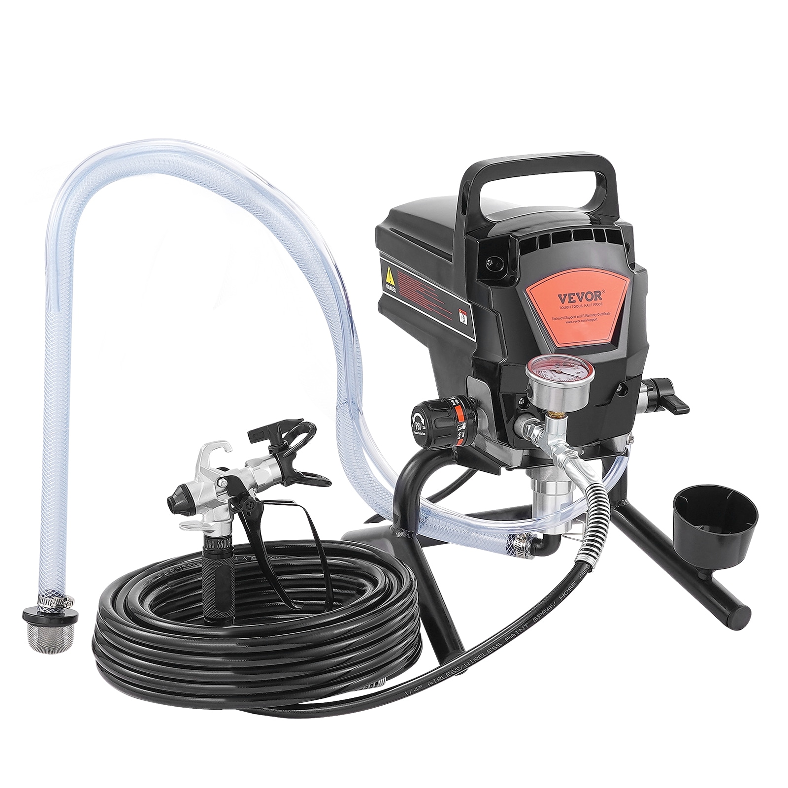 VEVOR 950W Stand Airless Paint Sprayer Electric Handheld Airless Paint Sprayer