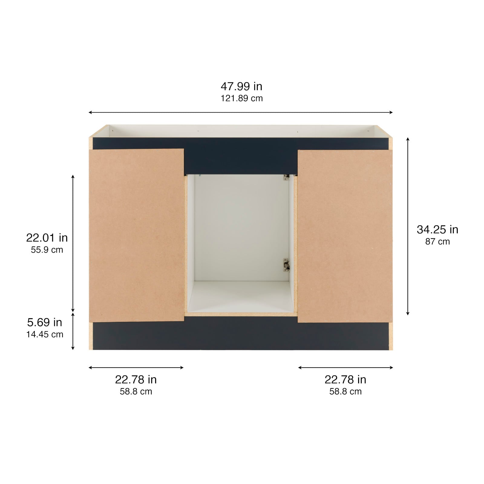 Project Source W020748P1-DB vanities - View #15
