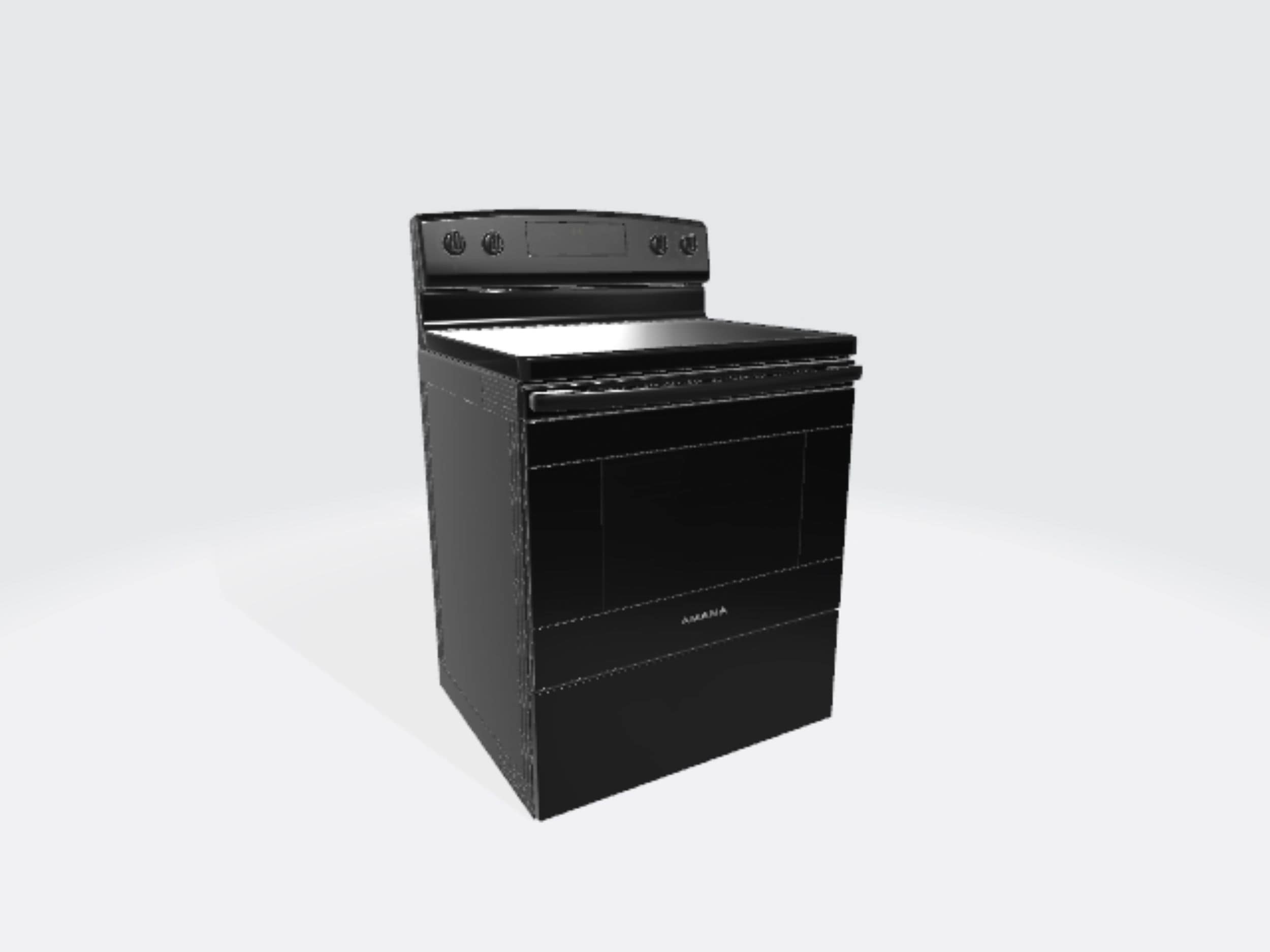 Amana AER6603SFB Freestanding-Electric-Ranges - View #5