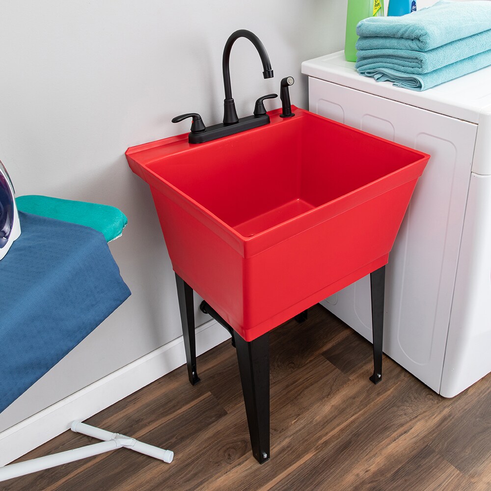 Cambridge Resources 040 US6509RDBLK Laundry-Tubs-Utility-Sinks - View #10