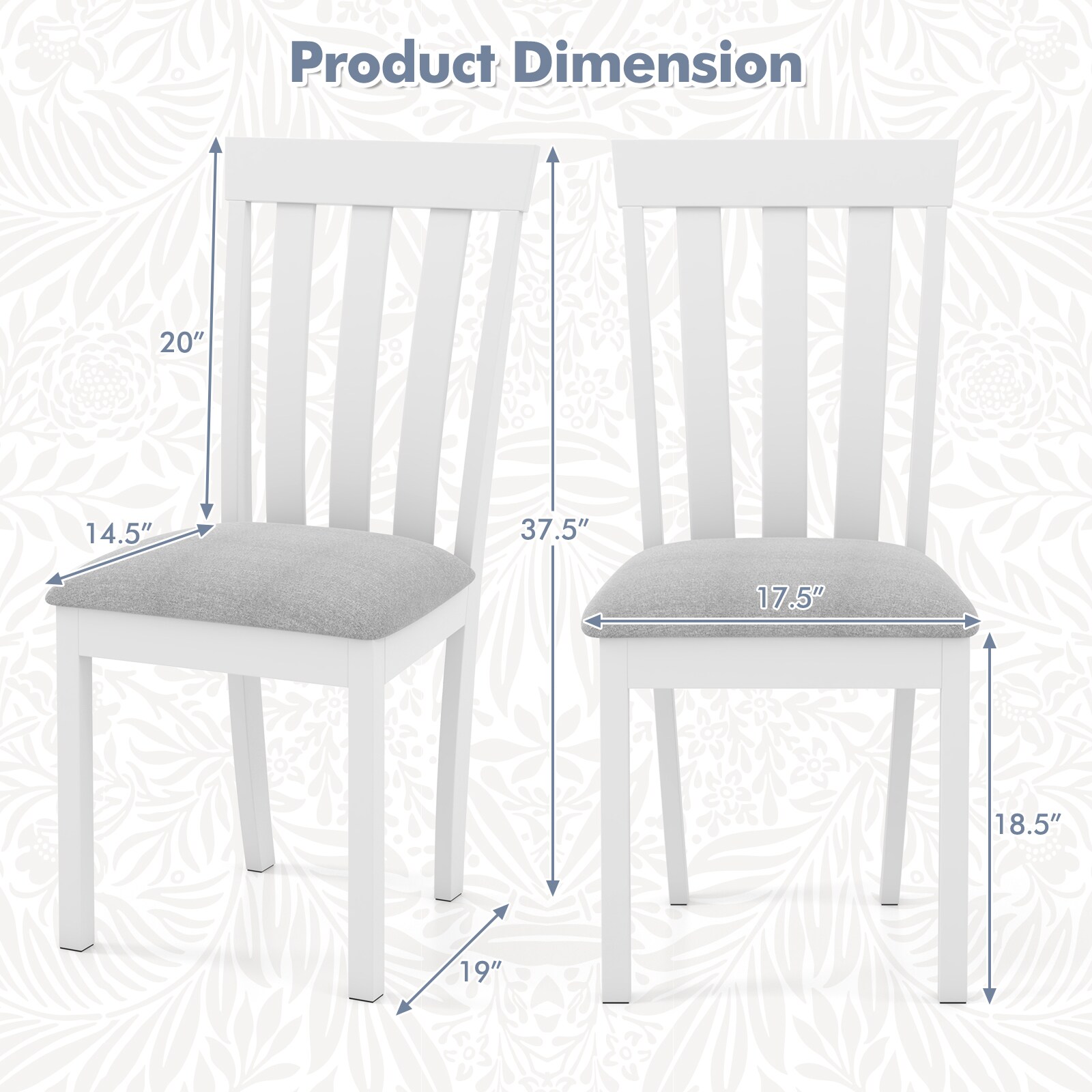 SUGIFT LW018SUGHY445 Dining-Chairs - View #3
