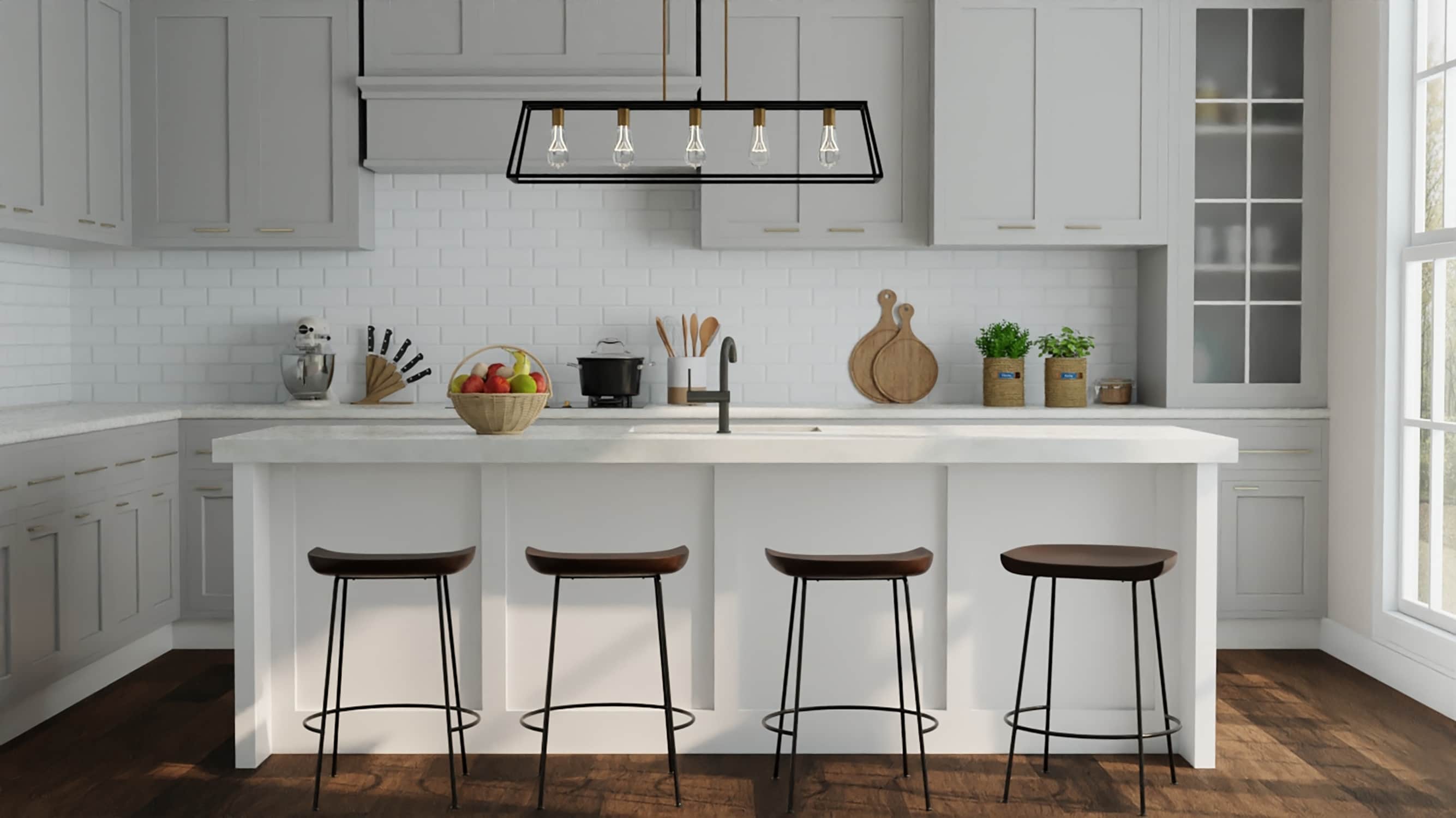 Chestnut Black 24.5" Industrial Wood Metal Saddle Counter Stool