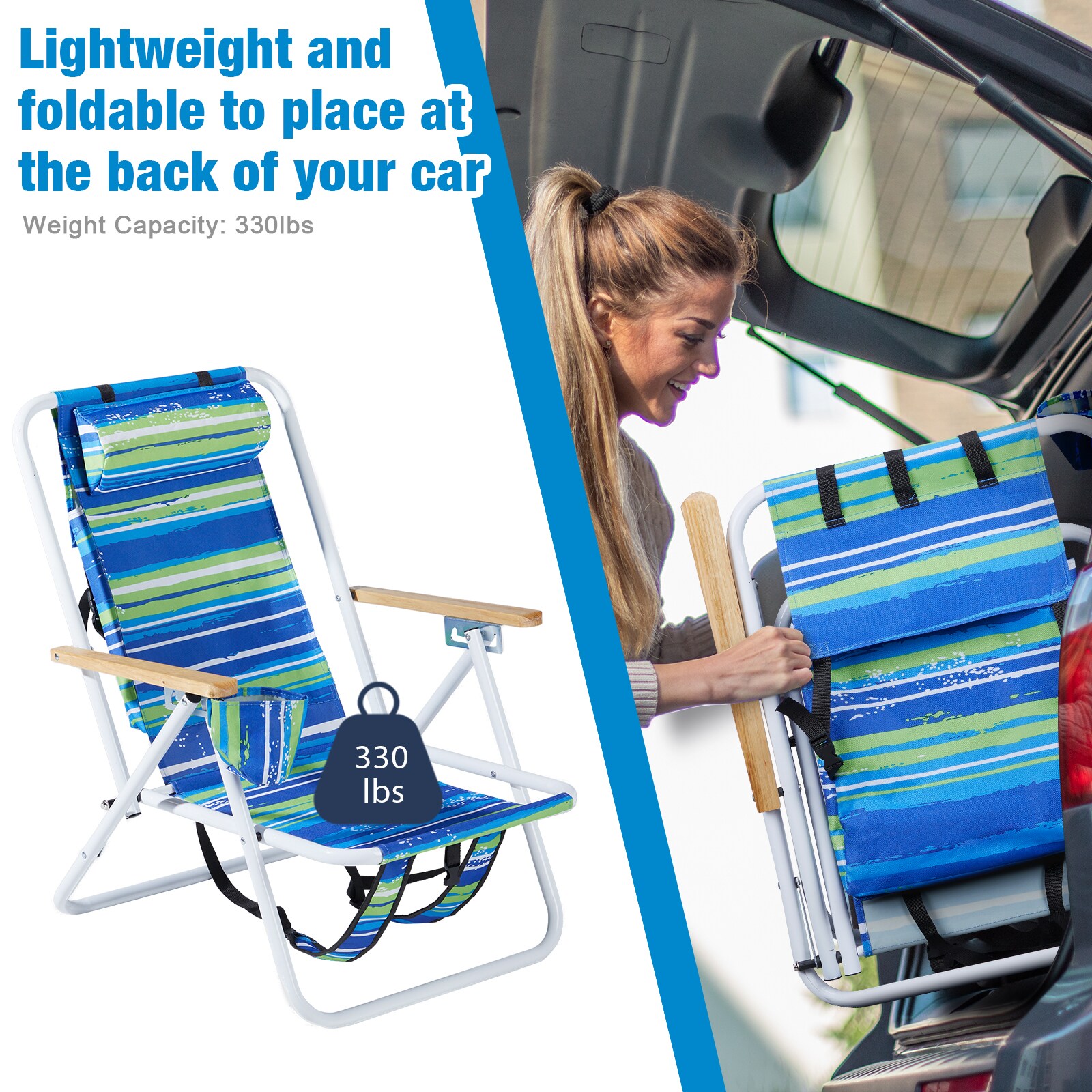 Winado LO1G58000413 Beach-Camping-Chairs - View #3