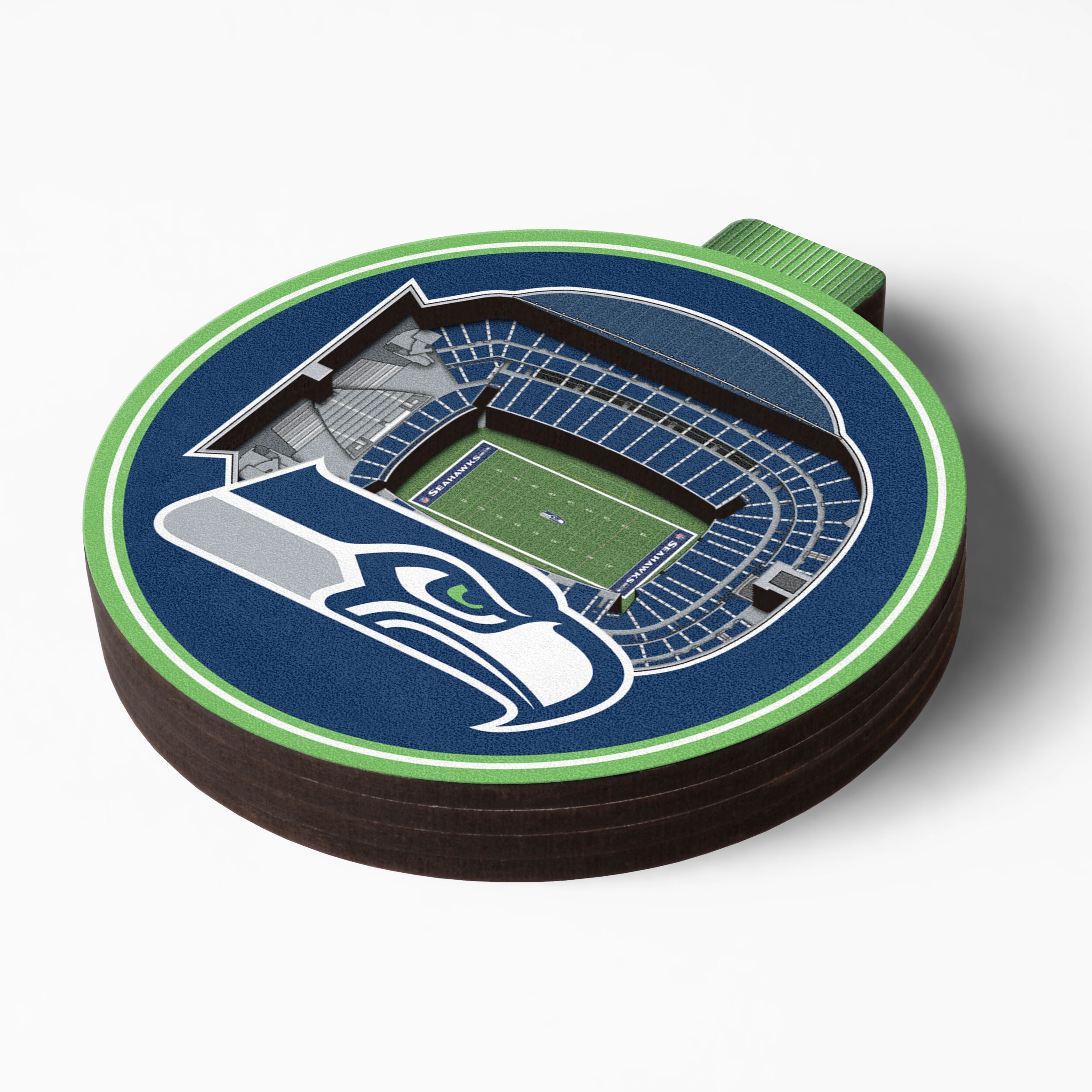 Team Sports America 3OT3827MAS Seattle Seahawks Mascot Ornament