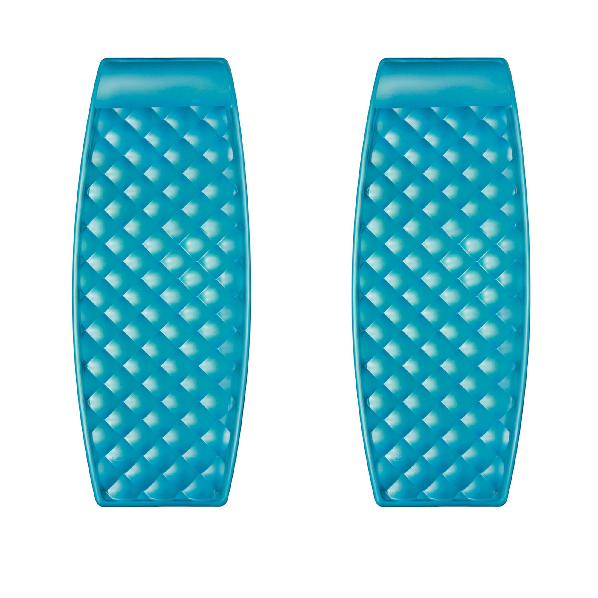 SwimWays 232433  Aquaria Solana Float Lounger for Swimming Pool, Aqua (2 Pack)