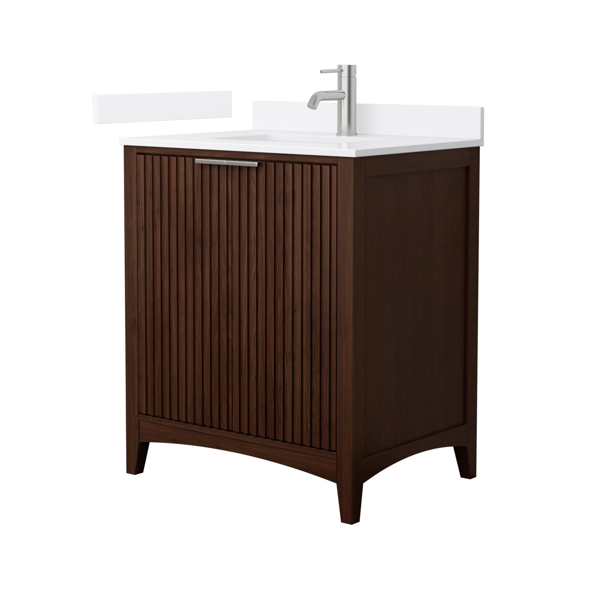 Wyndham Collection WCF919130SDWWQUNSMXX Bath-Vanity-Combo - View #2