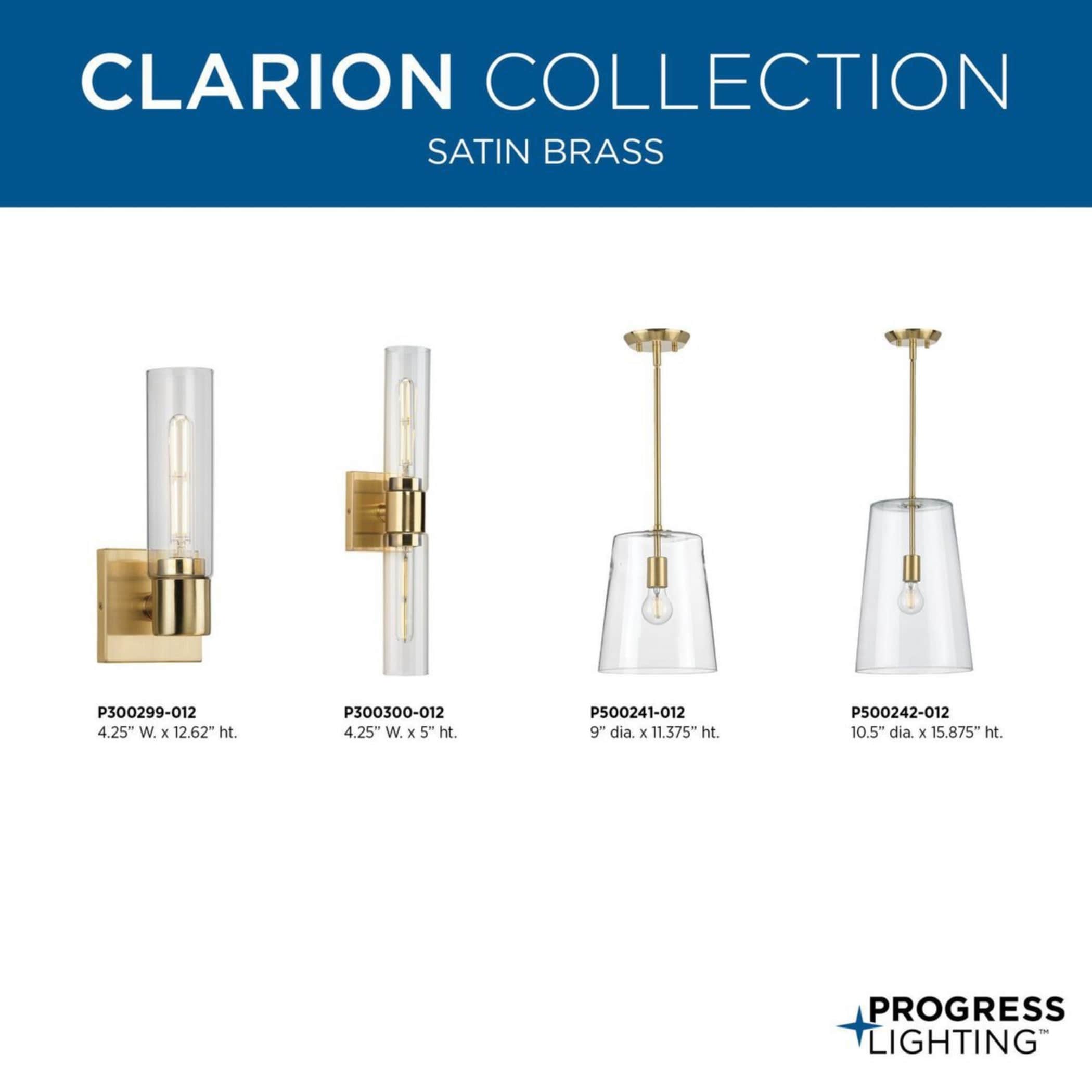 Clarion Matte Black Glass One-Light Pendant