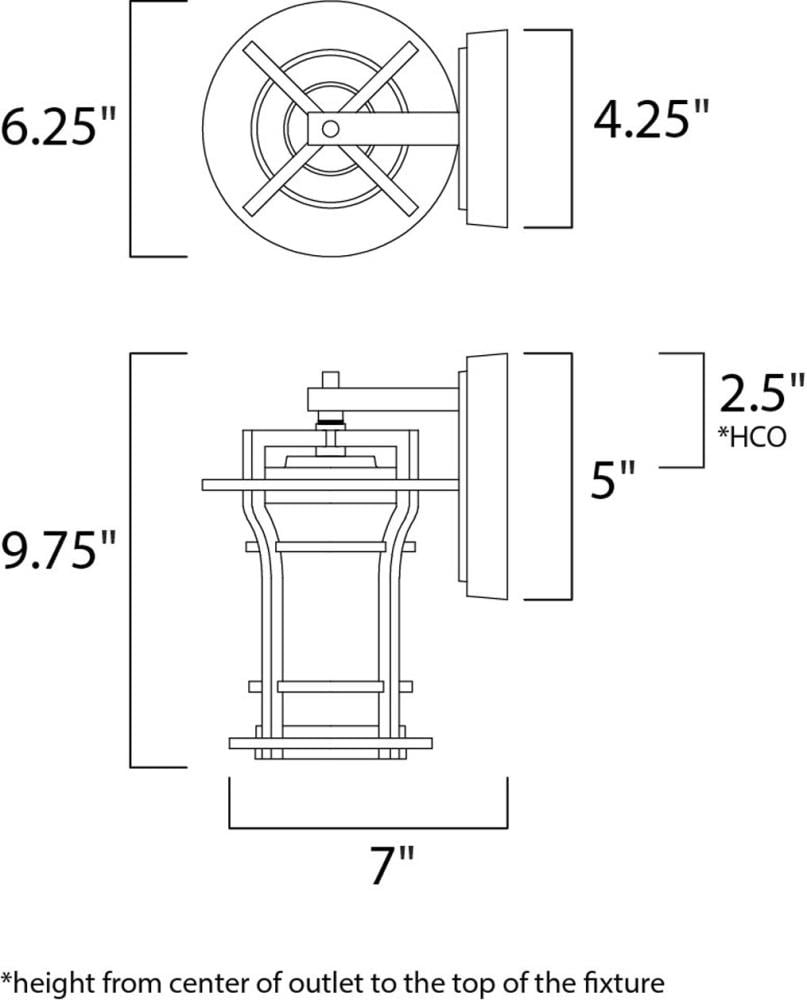 Maxim Lighting 30482WGBO Outdoor-Wall-Lighting - View #2