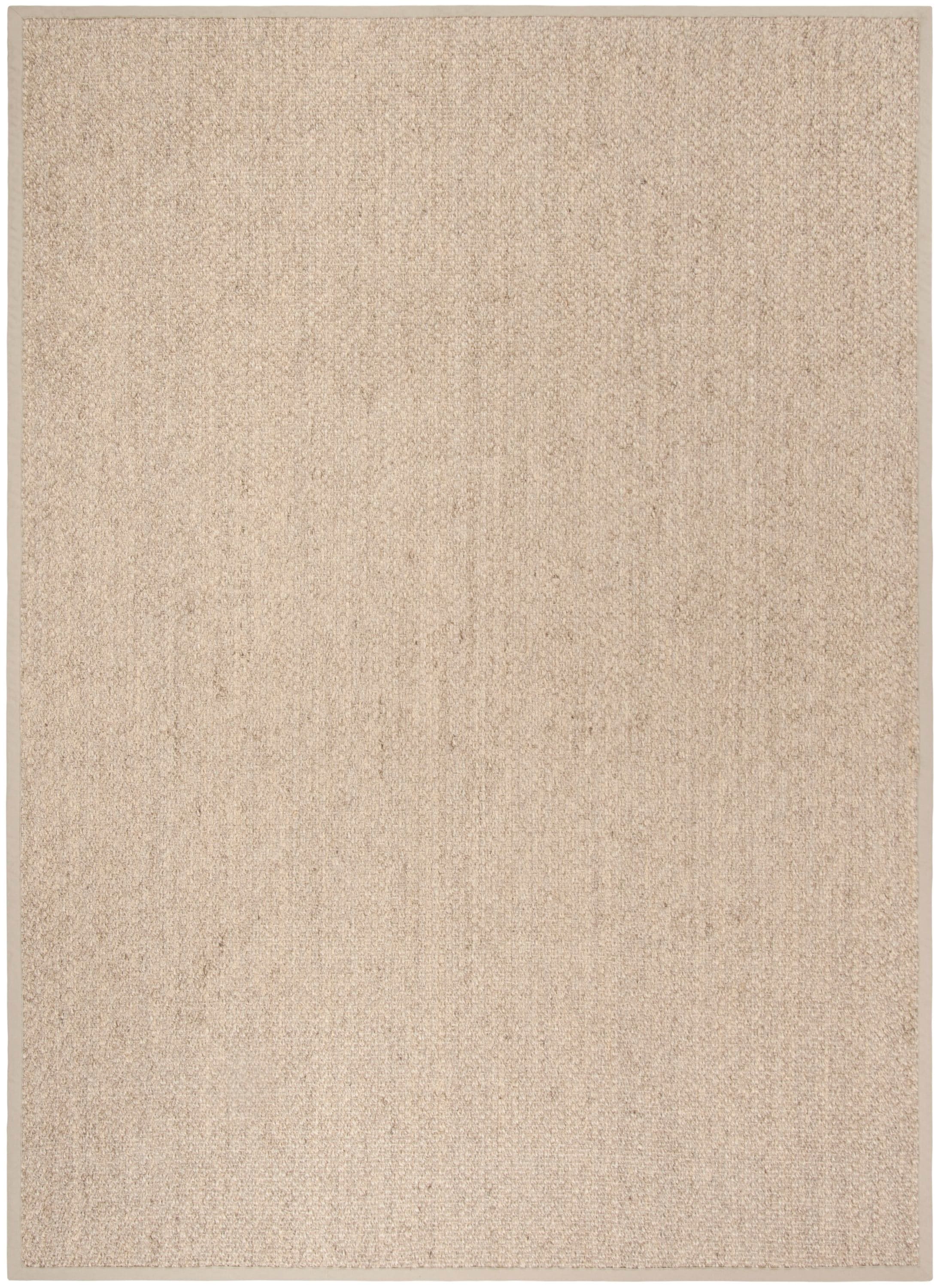 Safavieh NF525C-9 Natural Fiber Martinique 9 x 12 (ft) Loomed Sisal Marble Rectangular Indoor Solid Coastal Area rug