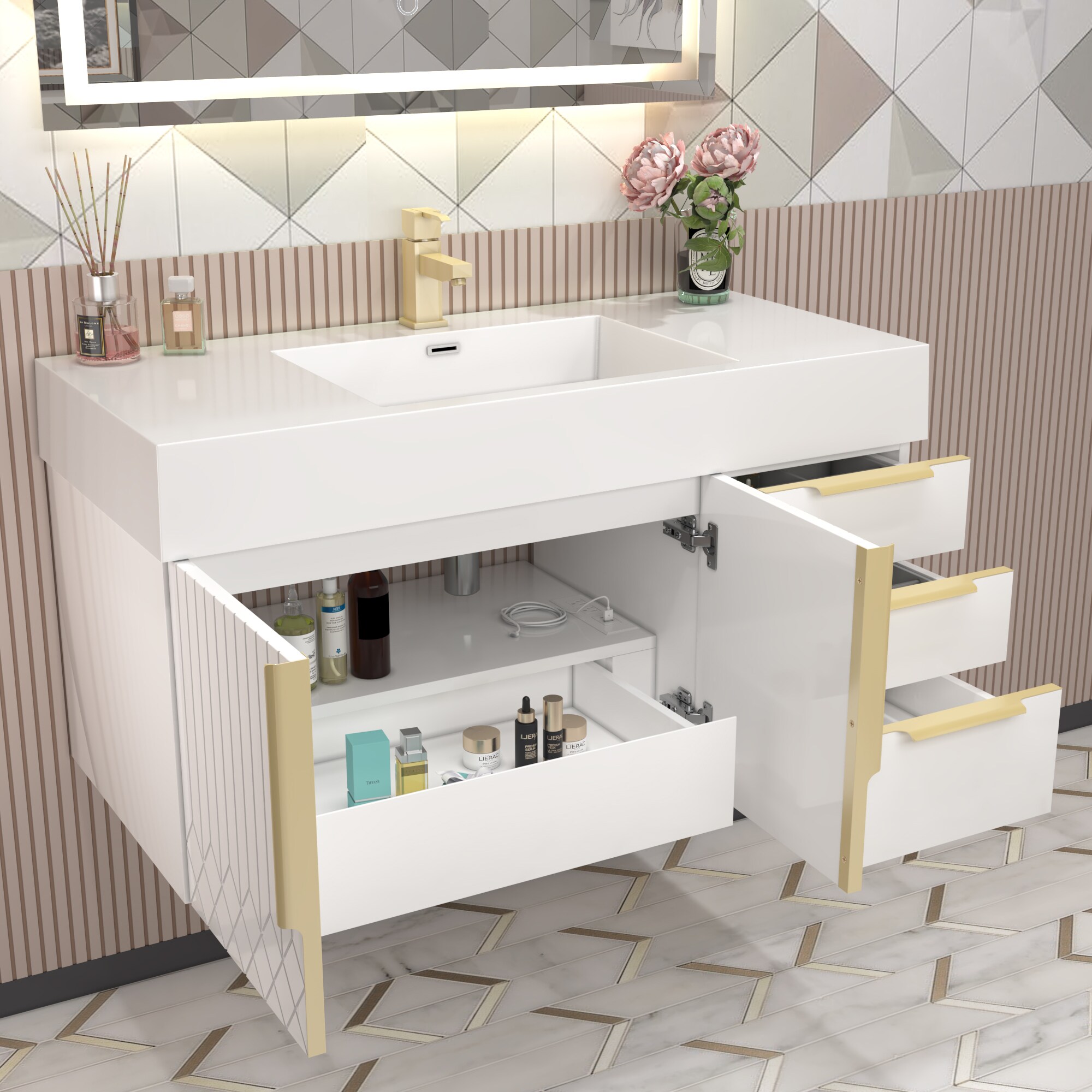 BV Better Vanity MR001-42R-GW Bath-Vanity-Combo - View #8