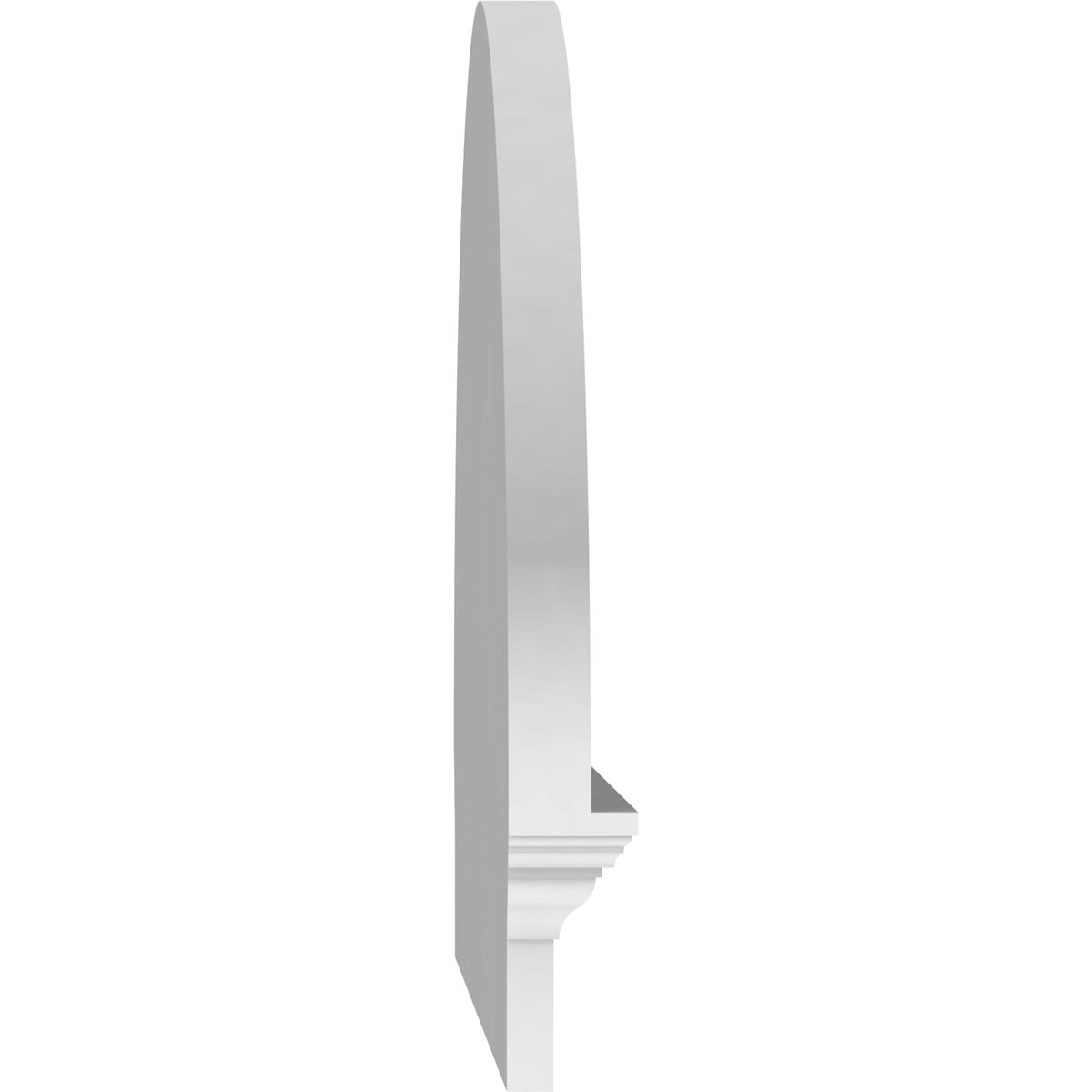 Ekena Millwork PEDPC070X245ELL01 Exterior-Window-Trim - View #4