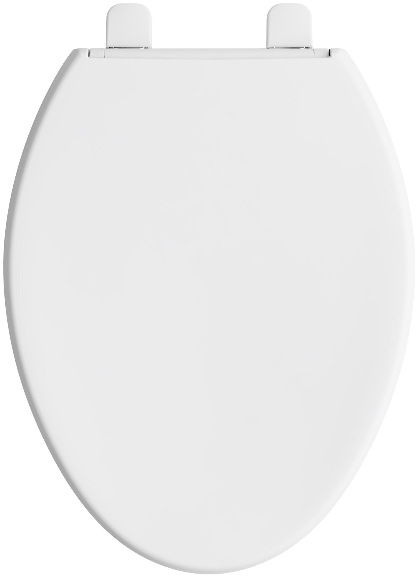 KOHLER Grip-Tight Reveal Plastic White Elongated Soft Close Toilet Seat ...