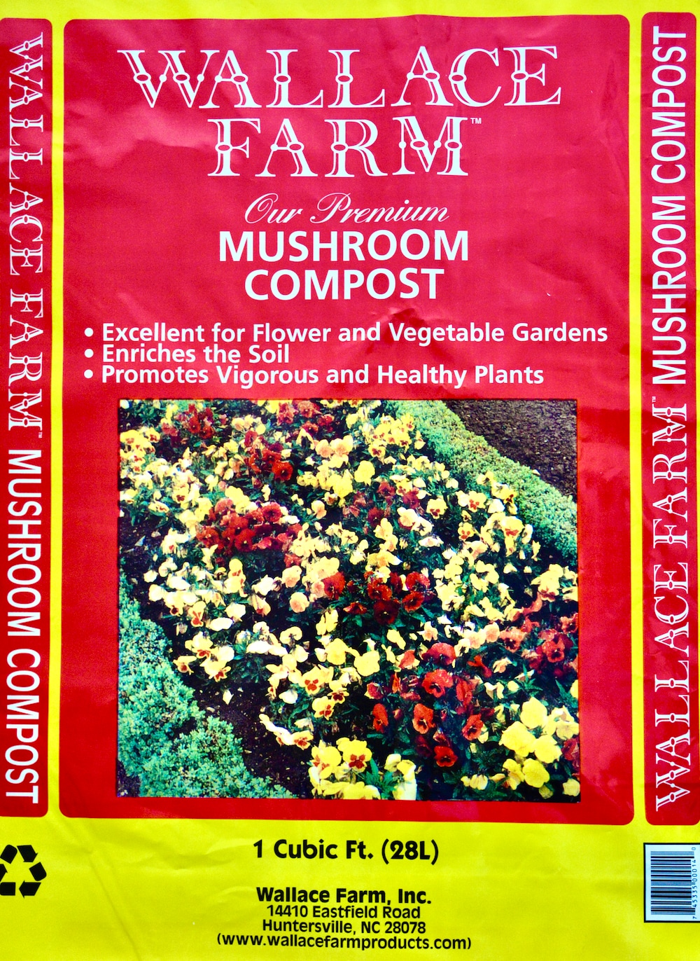 Wallace Farm WFORGMUSH.75 0.75 Cubic foot Organic