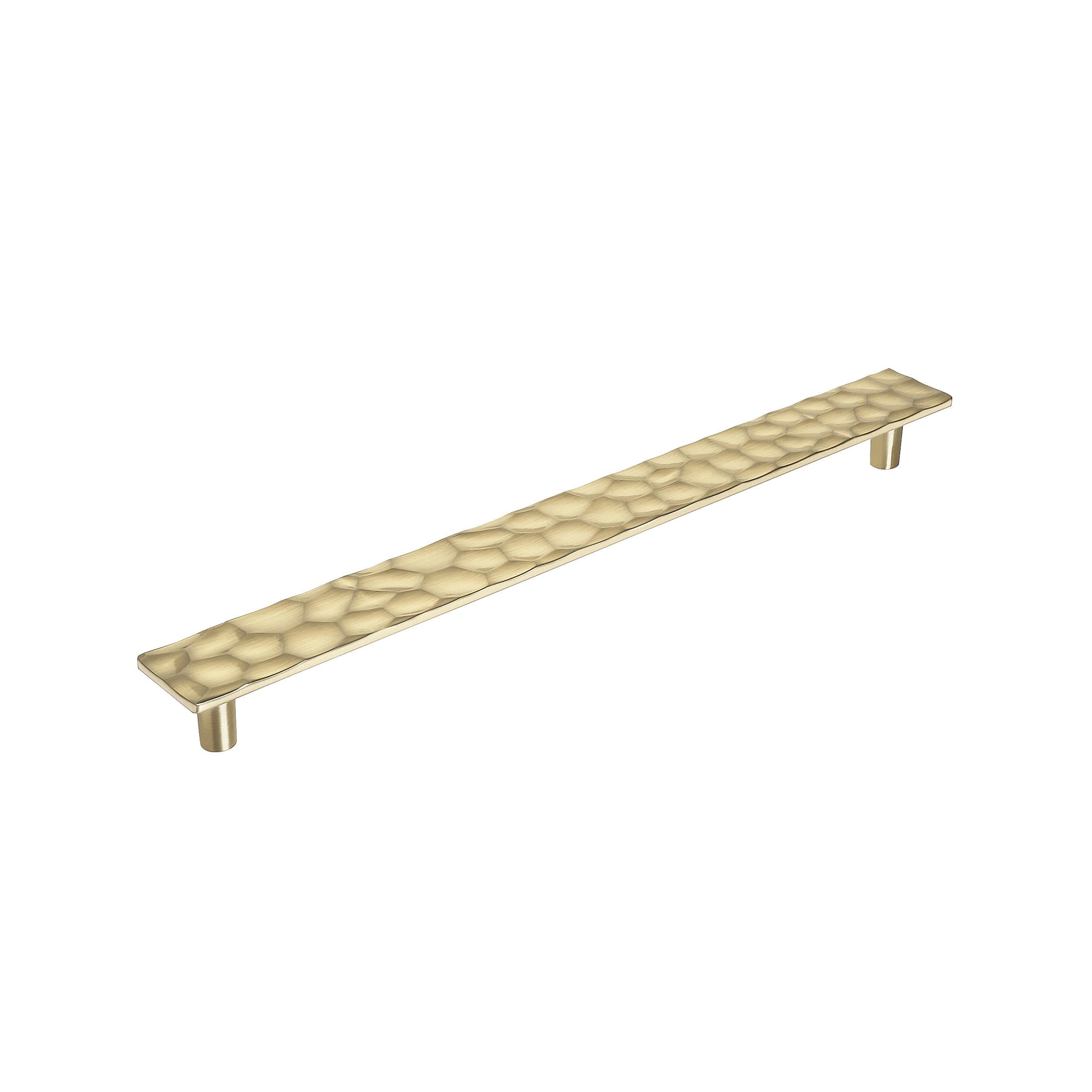 Amerock BP36826BBZ Kamari 10-1/16-in , 256mm Center to Center Golden Champagne Rectangular Bar