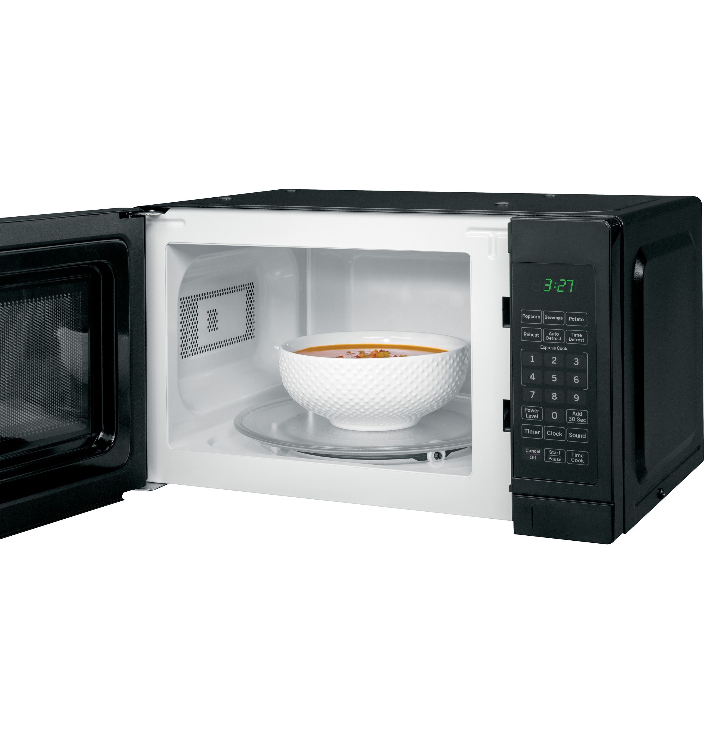 JEM3072DHWWGE GE® 0.7 Cu. Ft. Spacemaker® Countertop Microwave Oven WHITE -  Westco Home Furnishings