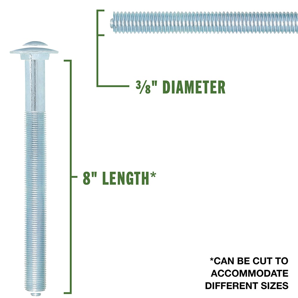 Hillman 240205 Metric-Carriage-Bolts - View #4