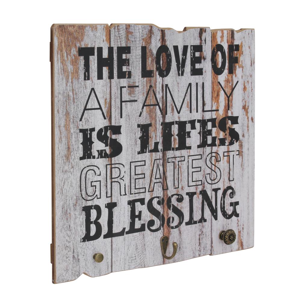Stonebriar SB-5867A Gray 15.7-Inches H x 15.7-Inches W Inspirational Wall panel