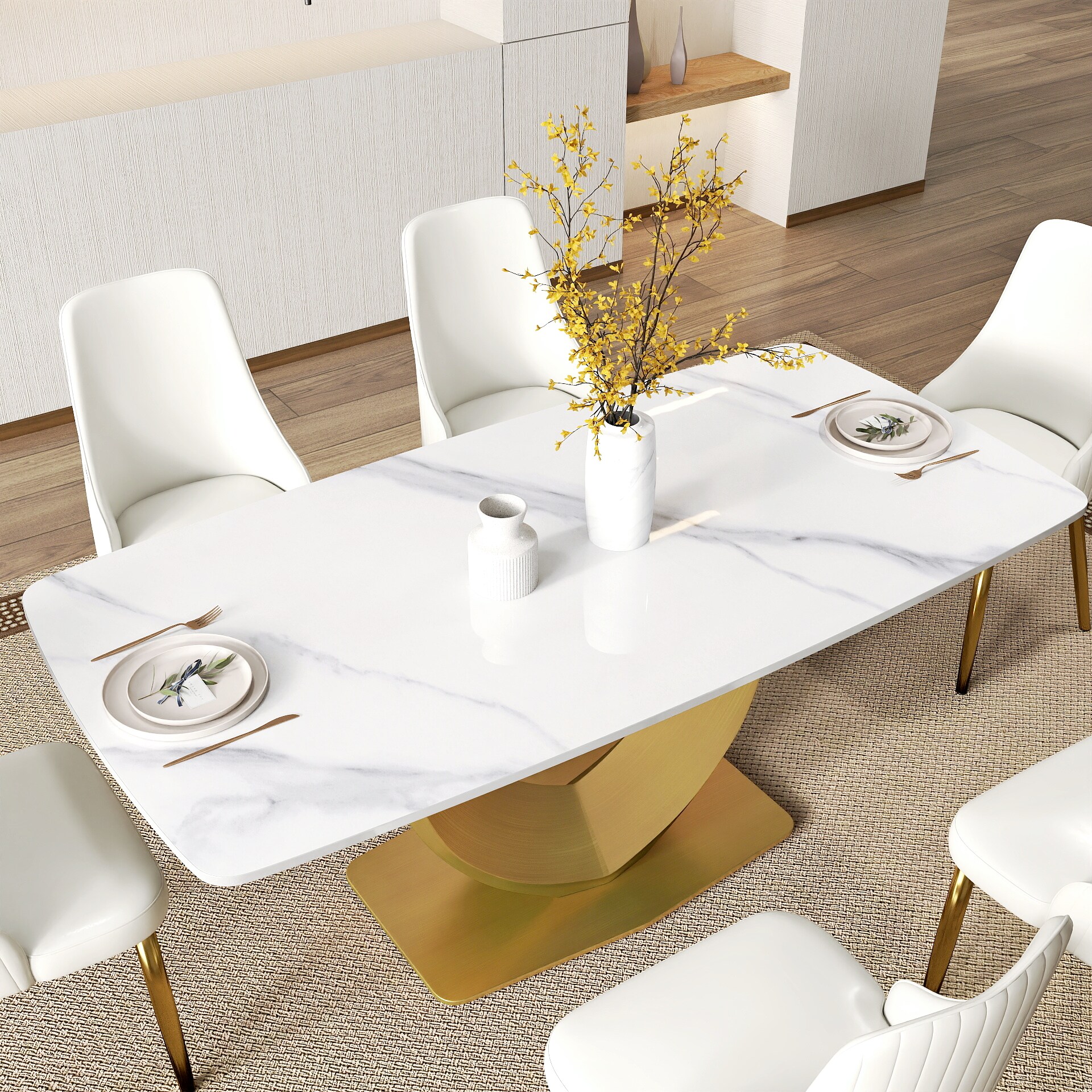 BuotiqHom DH-A-18AW-L1G Dining-Tables - View #5