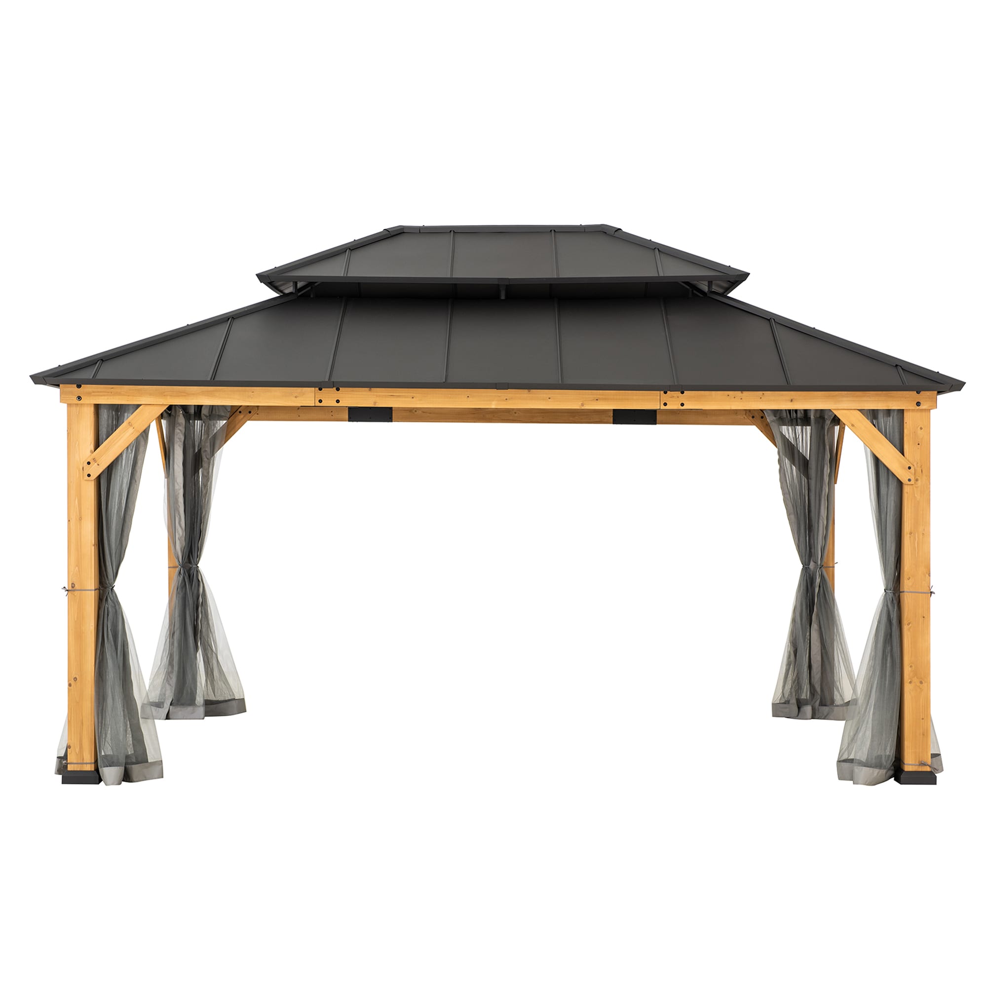 Sunjoy A102032660 Wood-Resin-Gazebos - View #7