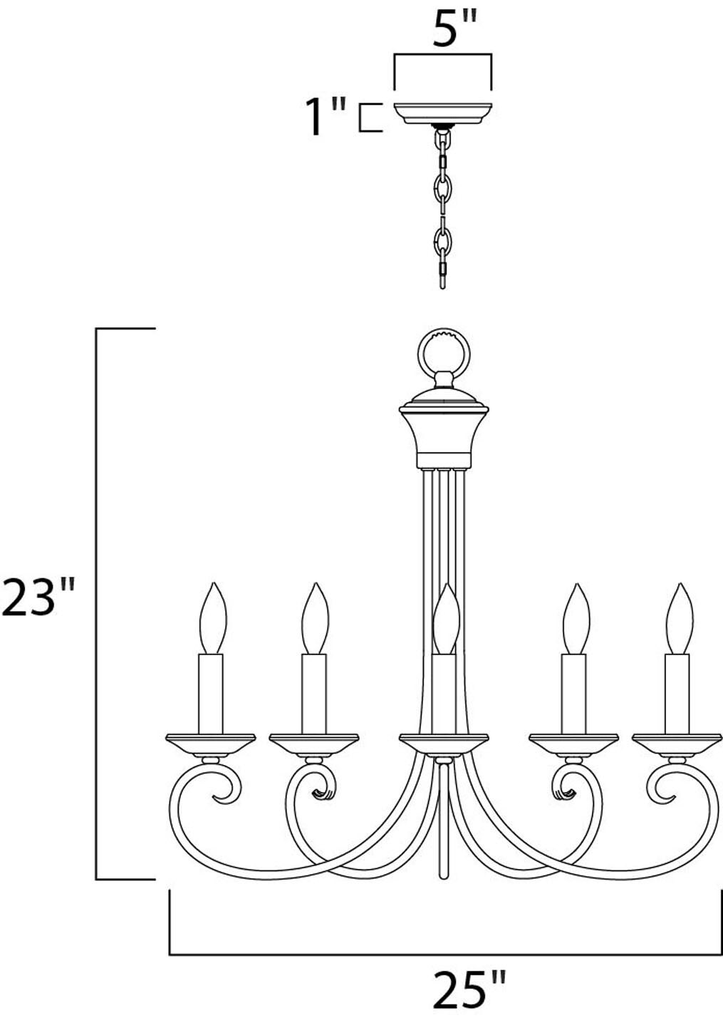 Maxim Lighting 70005OI b090015 - View #2