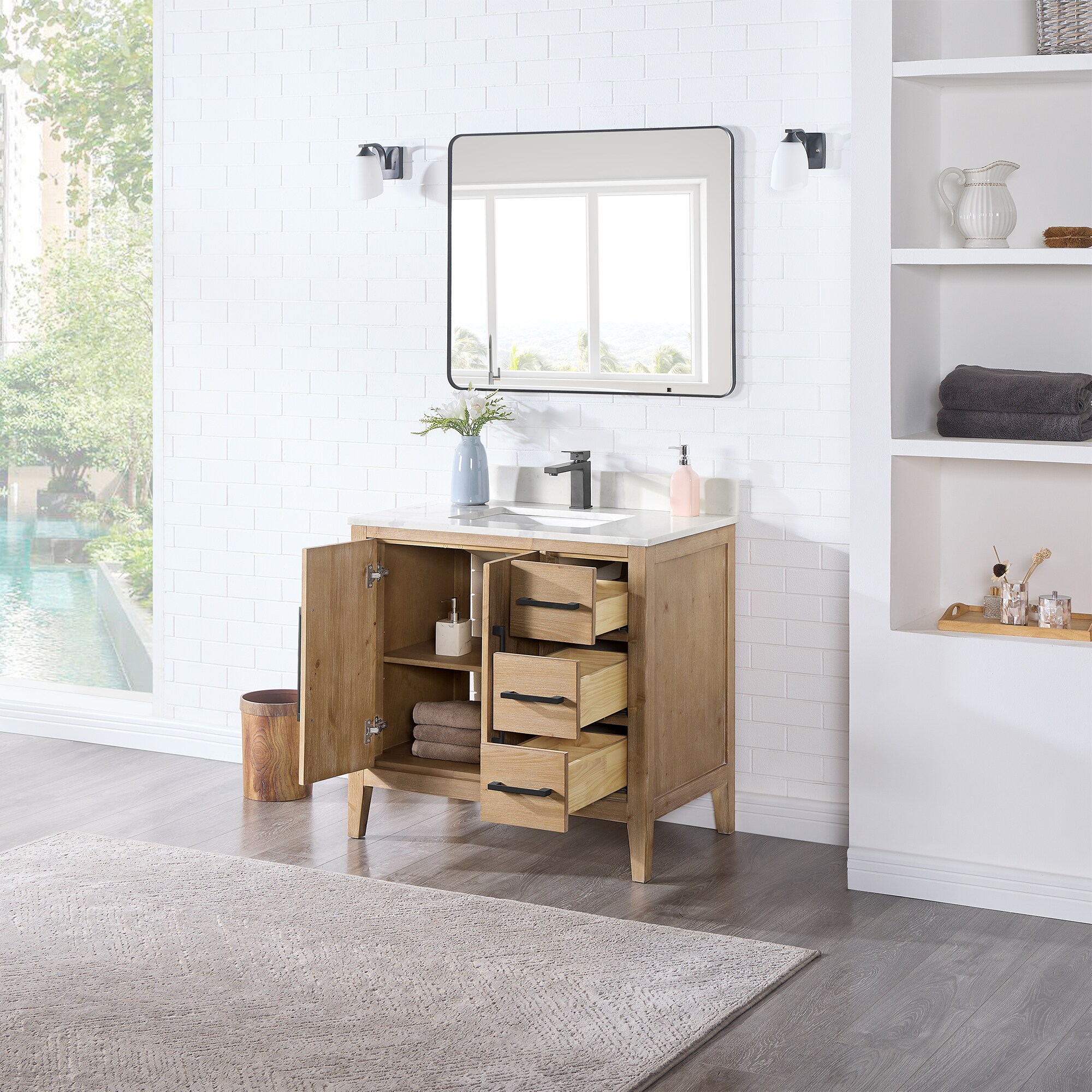 Altair 558036-WF-CWQ Bath-Vanity-Combo - View #3