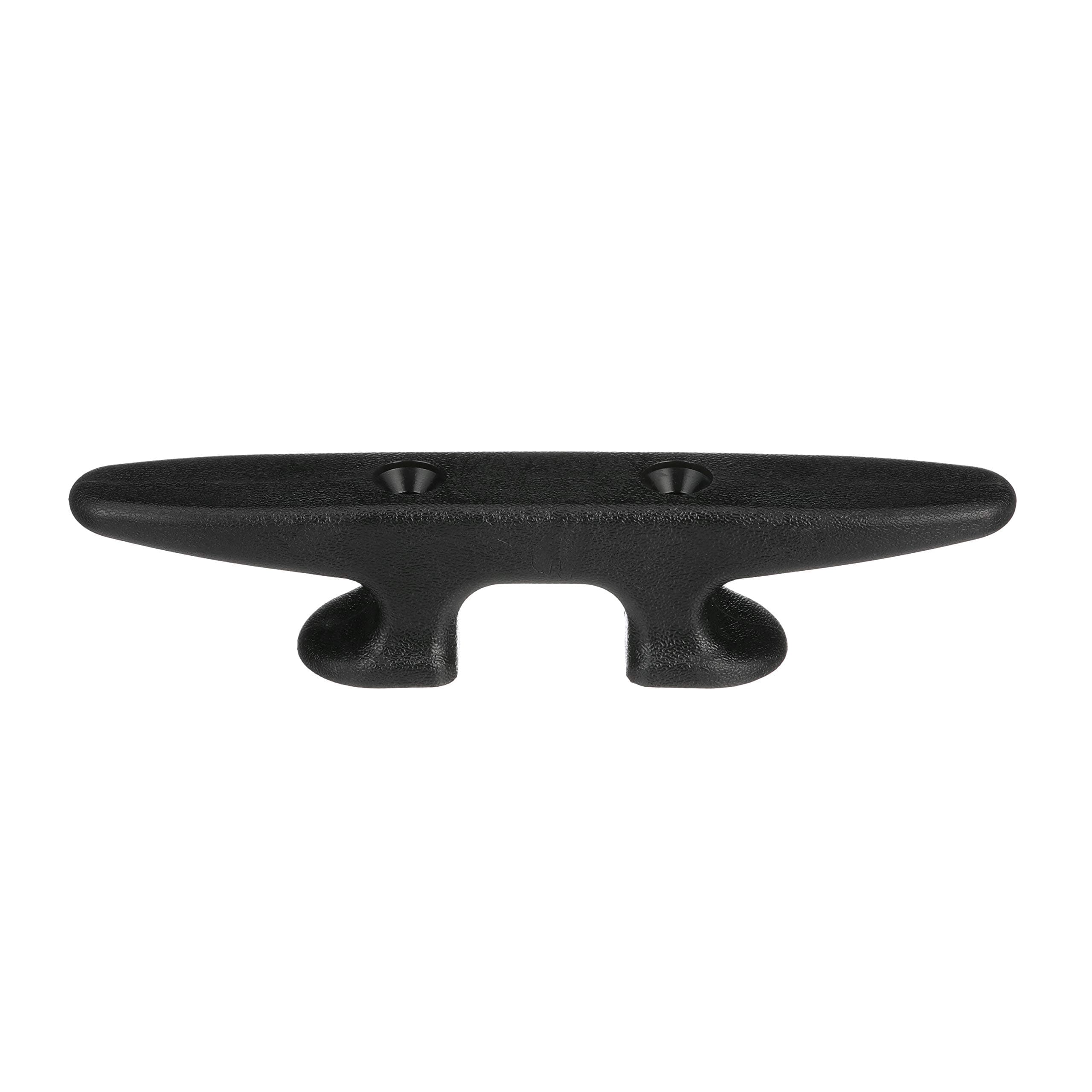 Seachoice  8 in Plastic Open-Base Dock and Anchor Cleat Black