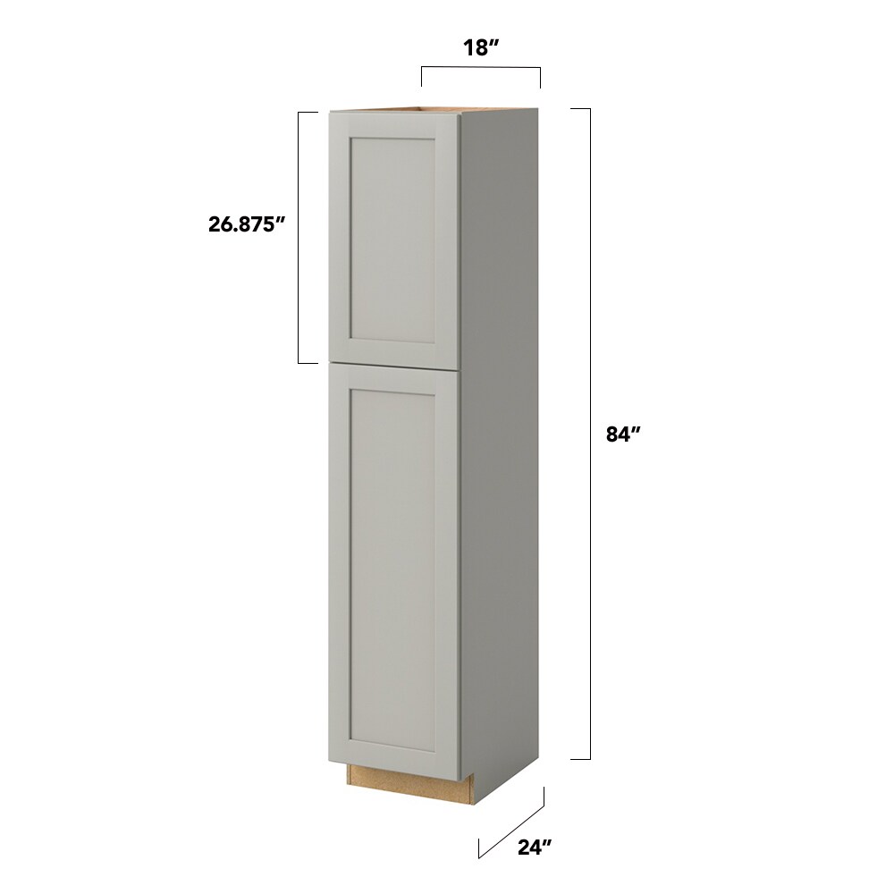 allen + roth Stonewall 18-in W x 84-in H x 24-in D Stone Painted Door ...