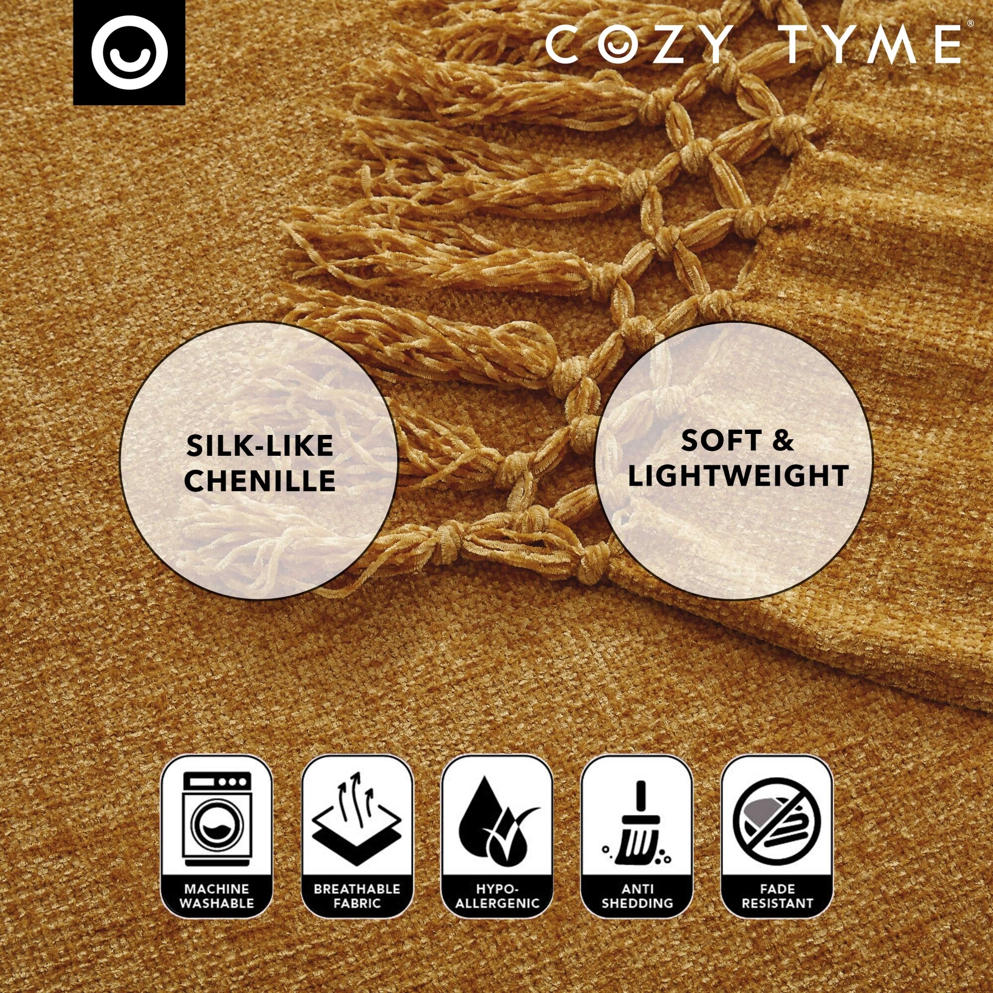 Cozy Tyme T288-20YL-LS Blankets-And-Throws - View #4