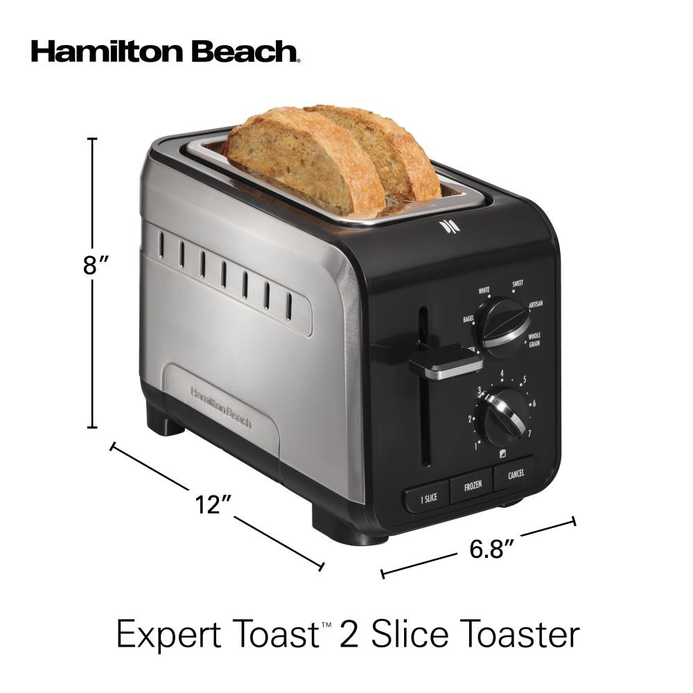 Hamilton Beach 2-Slice Toaster Review: Does the Job