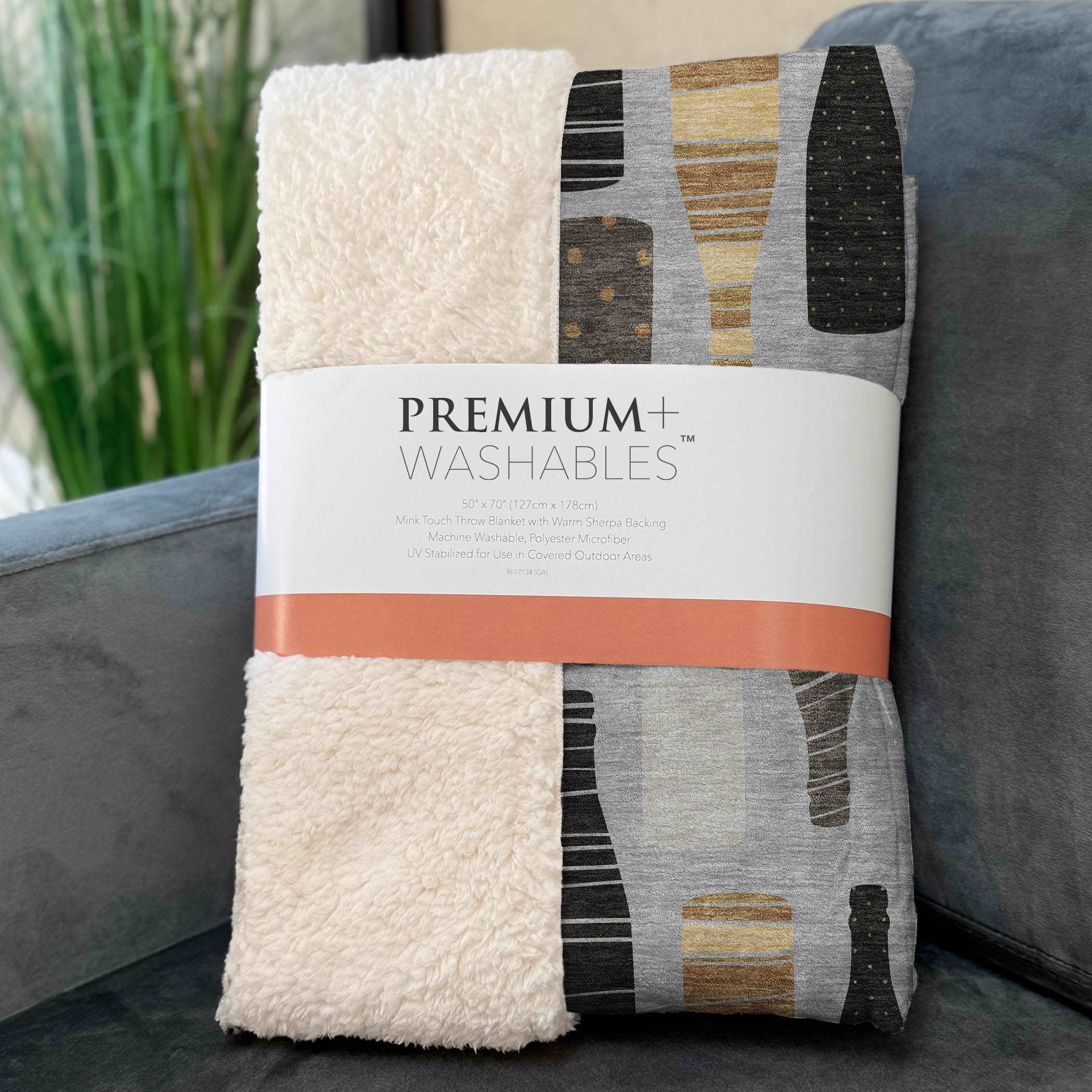 Addison Rugs ASB167GY50X70 Blankets-And-Throws - View #2