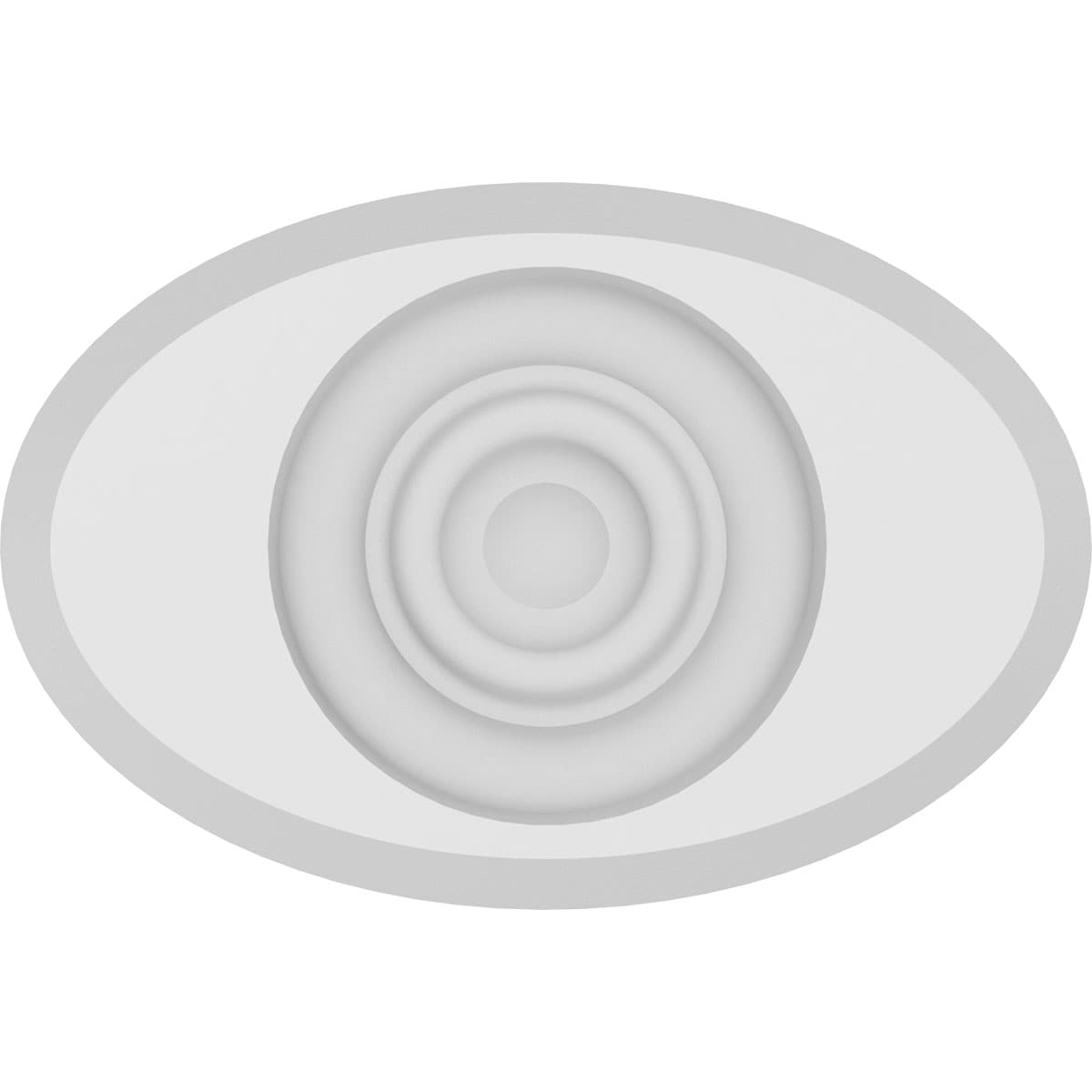 Ekena Millwork ROSP050X033X100DAL03 rosettes - View #2