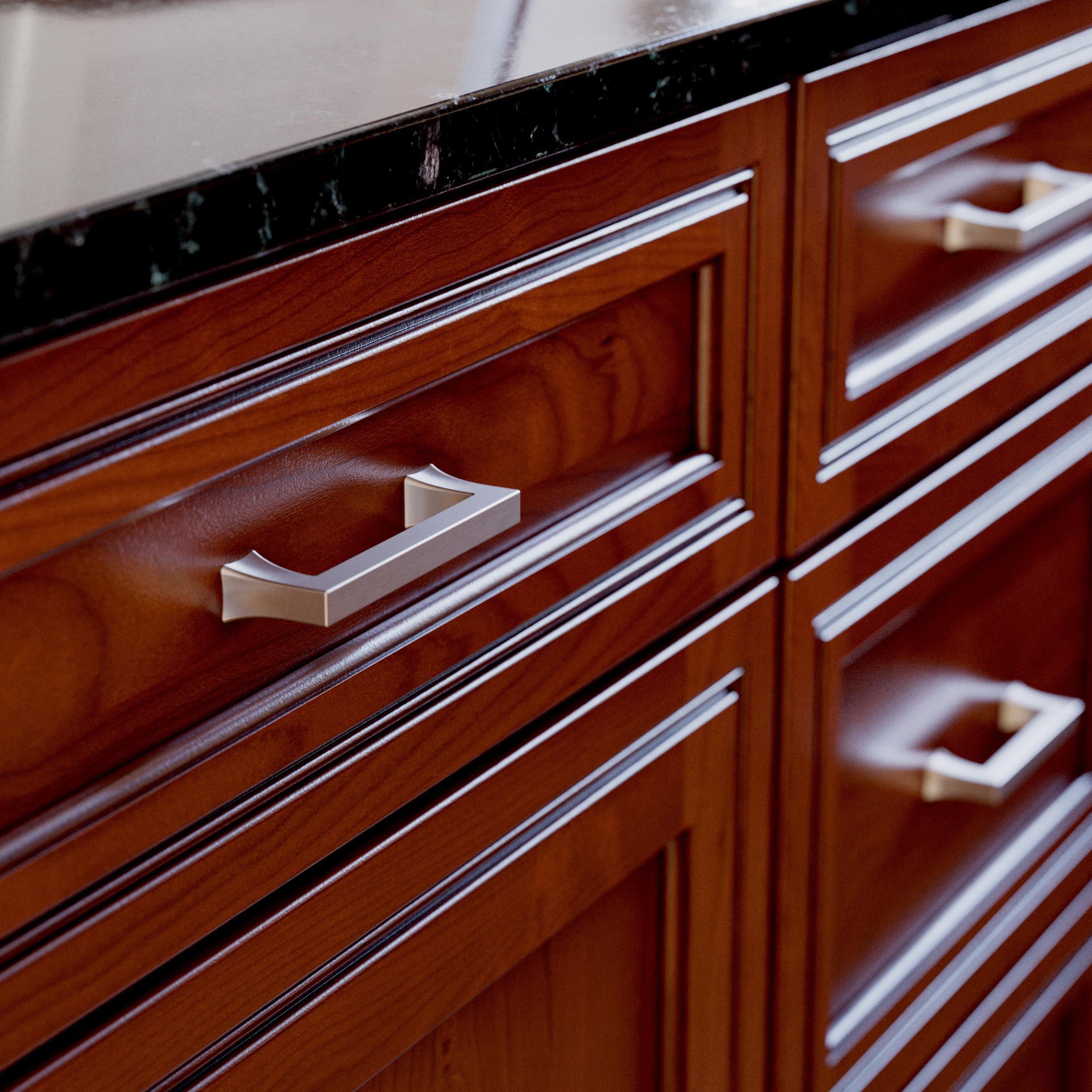 allen + roth P43419W-SN-K1 Cabinet-Pulls - View #2