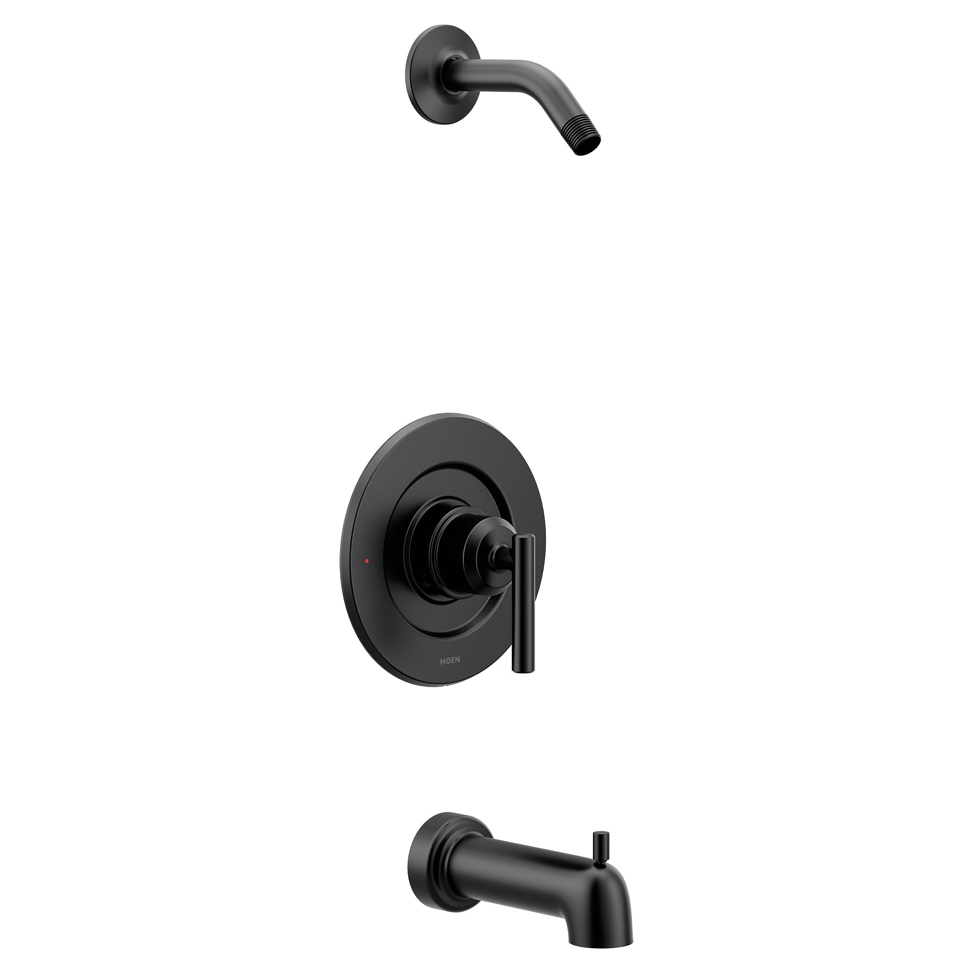 Moen T2903NHBL Matte Black 1-handle Sold separately Bathtub and shower Faucet (Valve Not Included)
