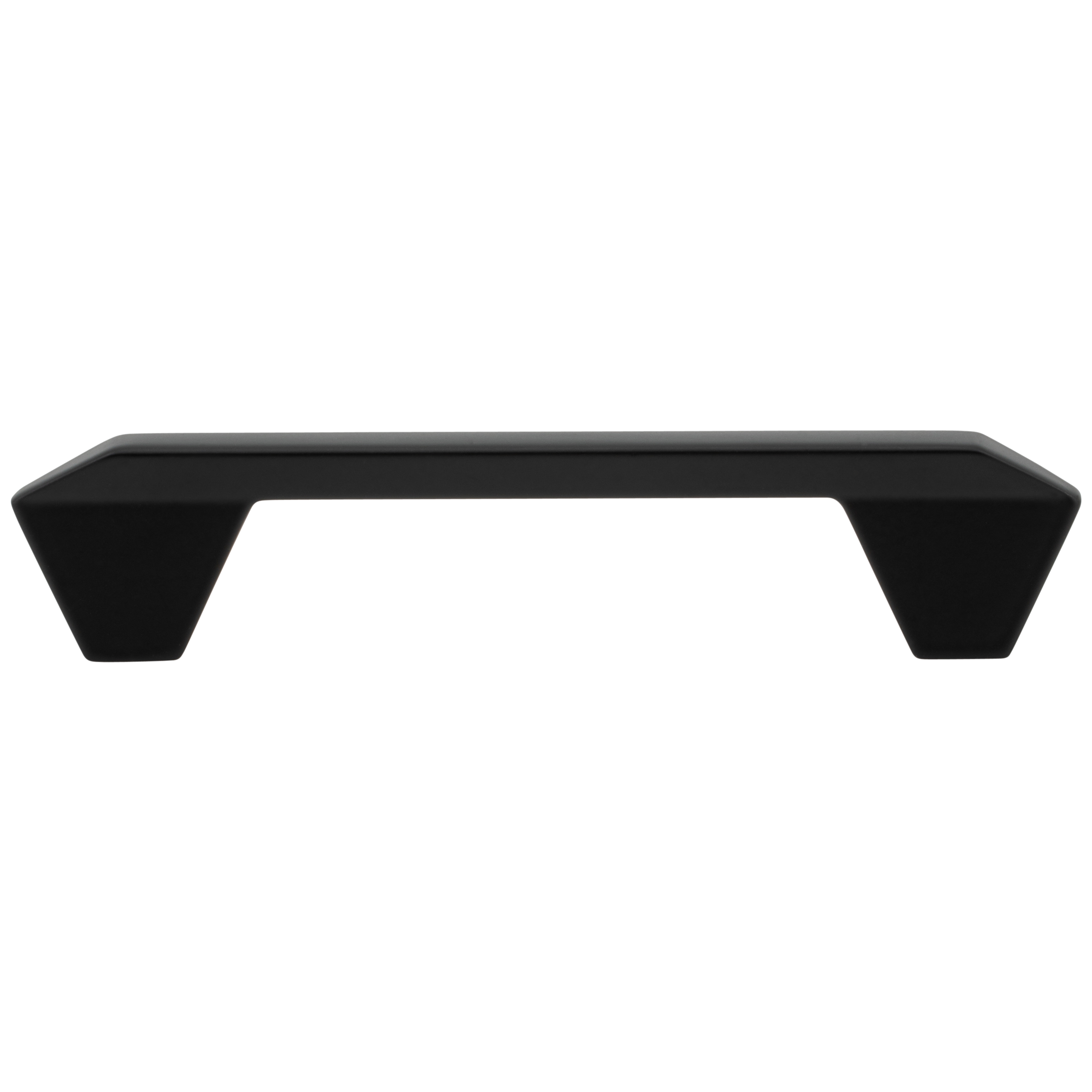Villa Valentina VV1796MB Series No. 17, 3-3/4-in , 96mm Center to Center Matte Black Rectangular Handle Drawer Pulls