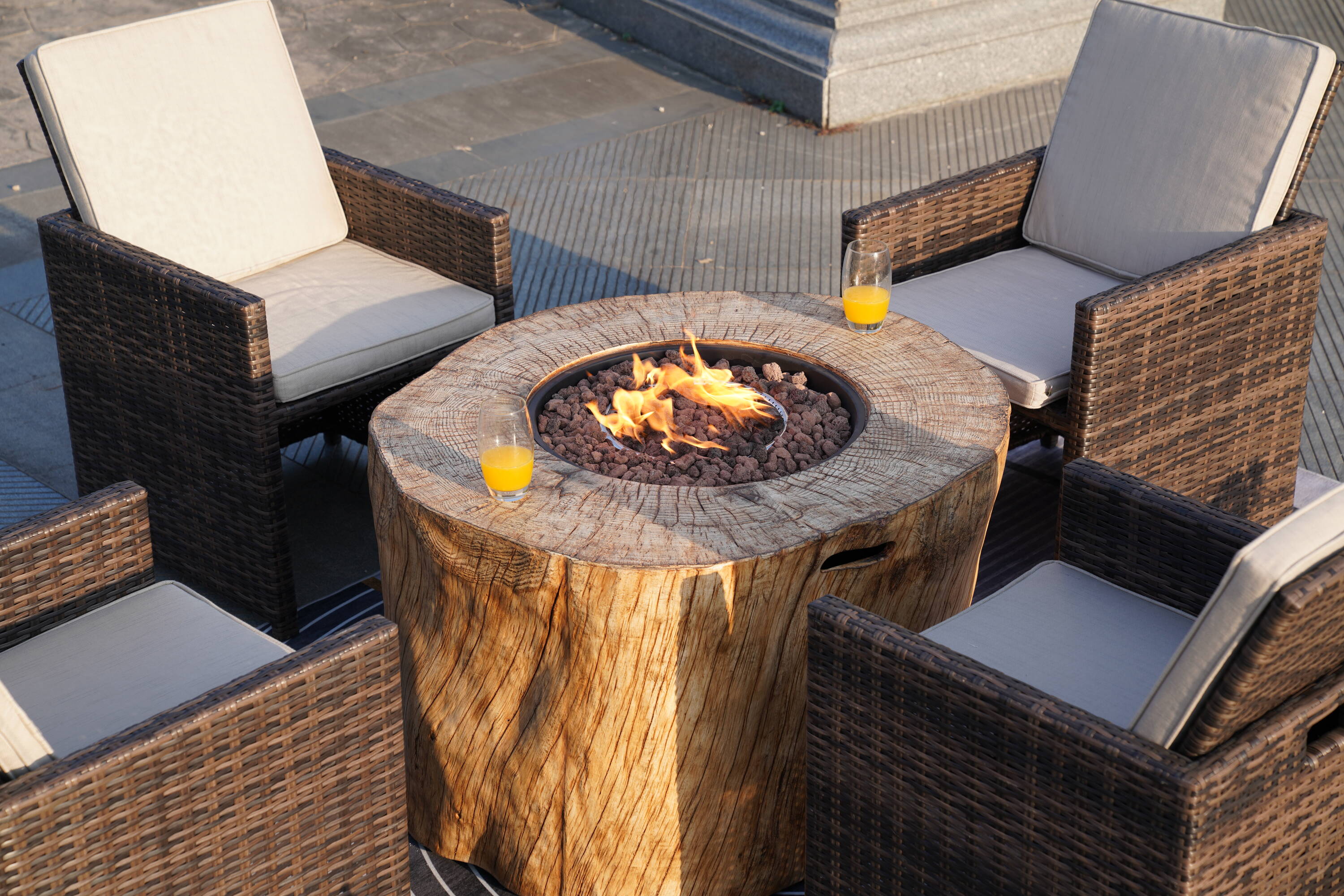 Direct Wicker DWG-21803234-B Patio-Conversation-Sets - View #11