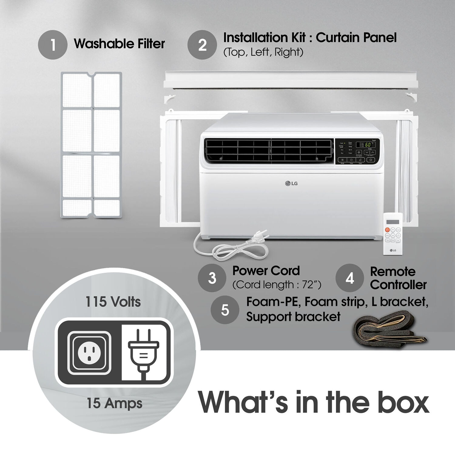 LG LW8022IVSM Window-Air-Conditioners - View #5