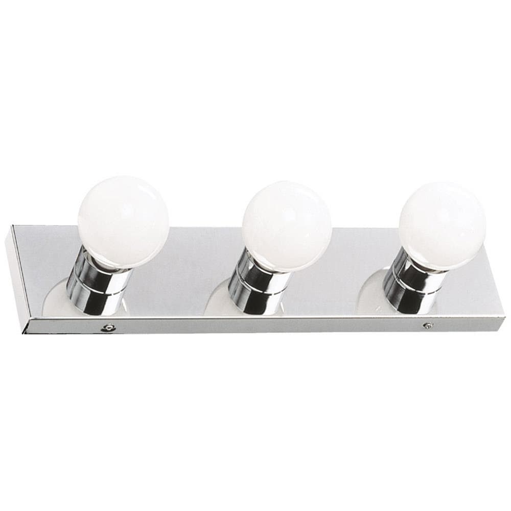 Design House 18-in 3-Light Polished Chrome Transitional Vanity Light At ...