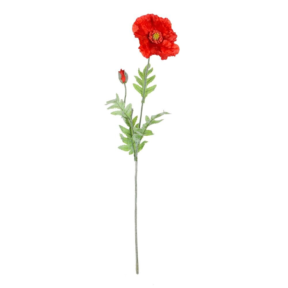 Vickerman FD180203 10-in Red Indoor Silk Artificial Flower