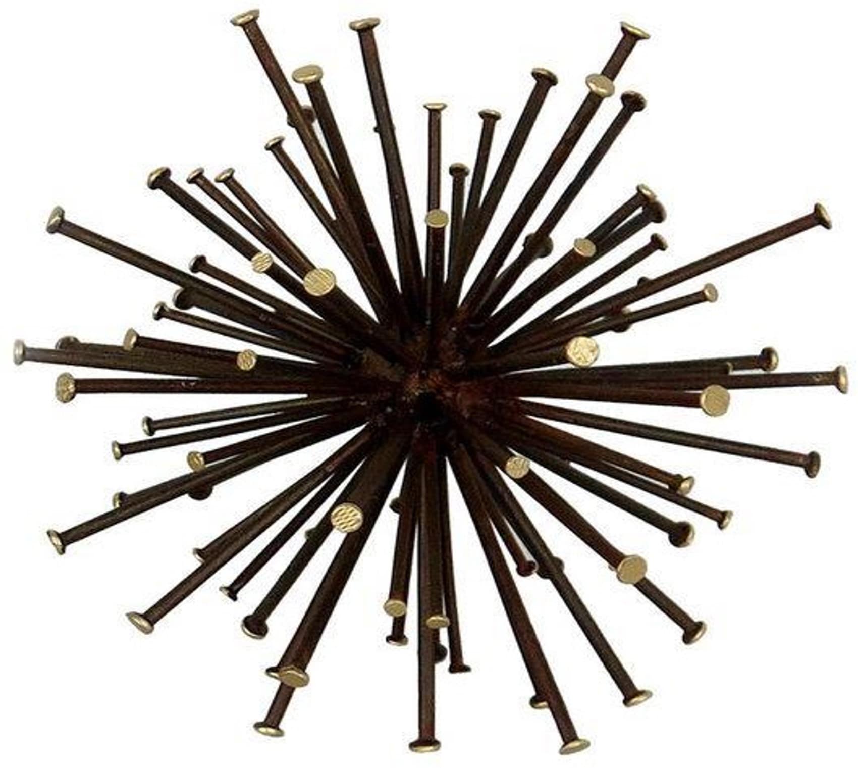 Origin 21 Gold Iron Industrial Decorative Object at Lowes.com