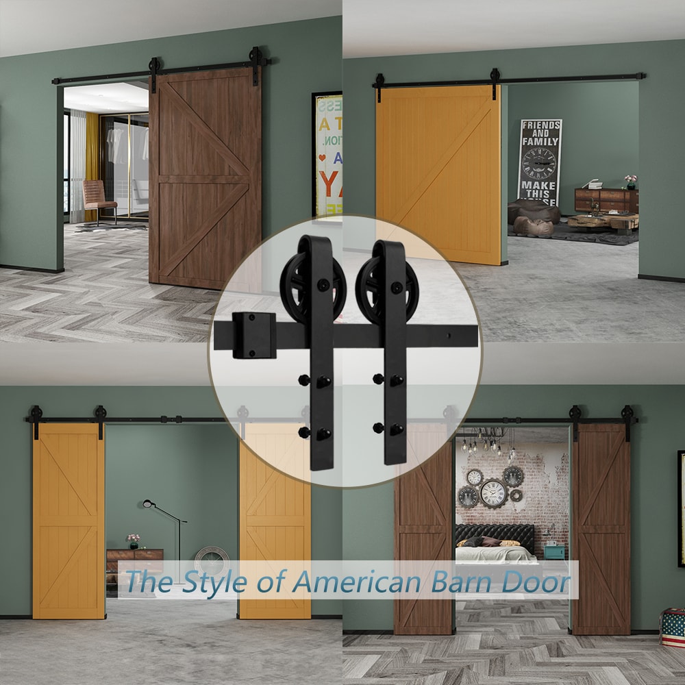 Clihome X002AENBD3-LTC Barn-Door-Roller-Kits - View #2